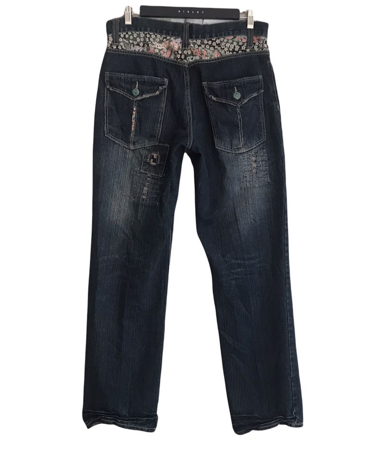 Karakuri Tamashii Japanese Brand B.S RAW Denim Patchwork Traditional Size US 34 / EU 50 - 1 Thumbnail
