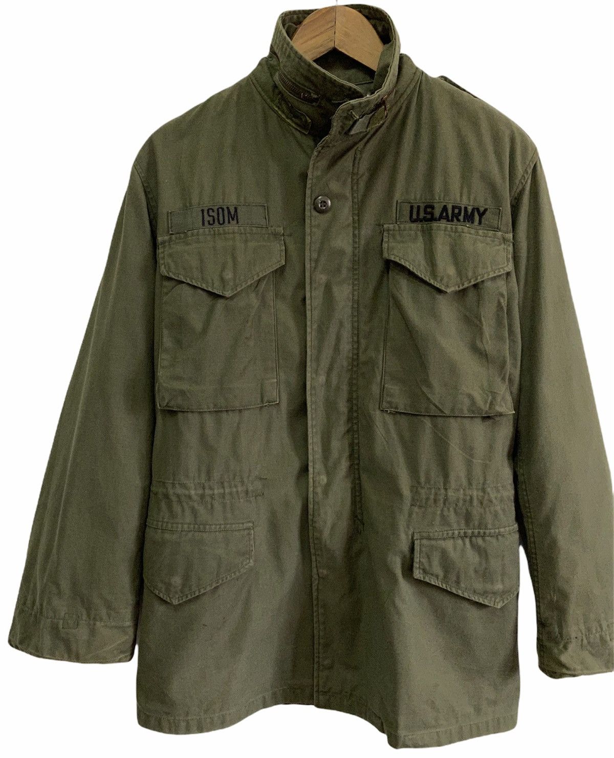 Vintage 🔥 VINTAGE ISOM US ARMY MULTI POCKET M65 MILITARY JACKET Size US S / EU 44-46 / 1 - 7 Thumbnail