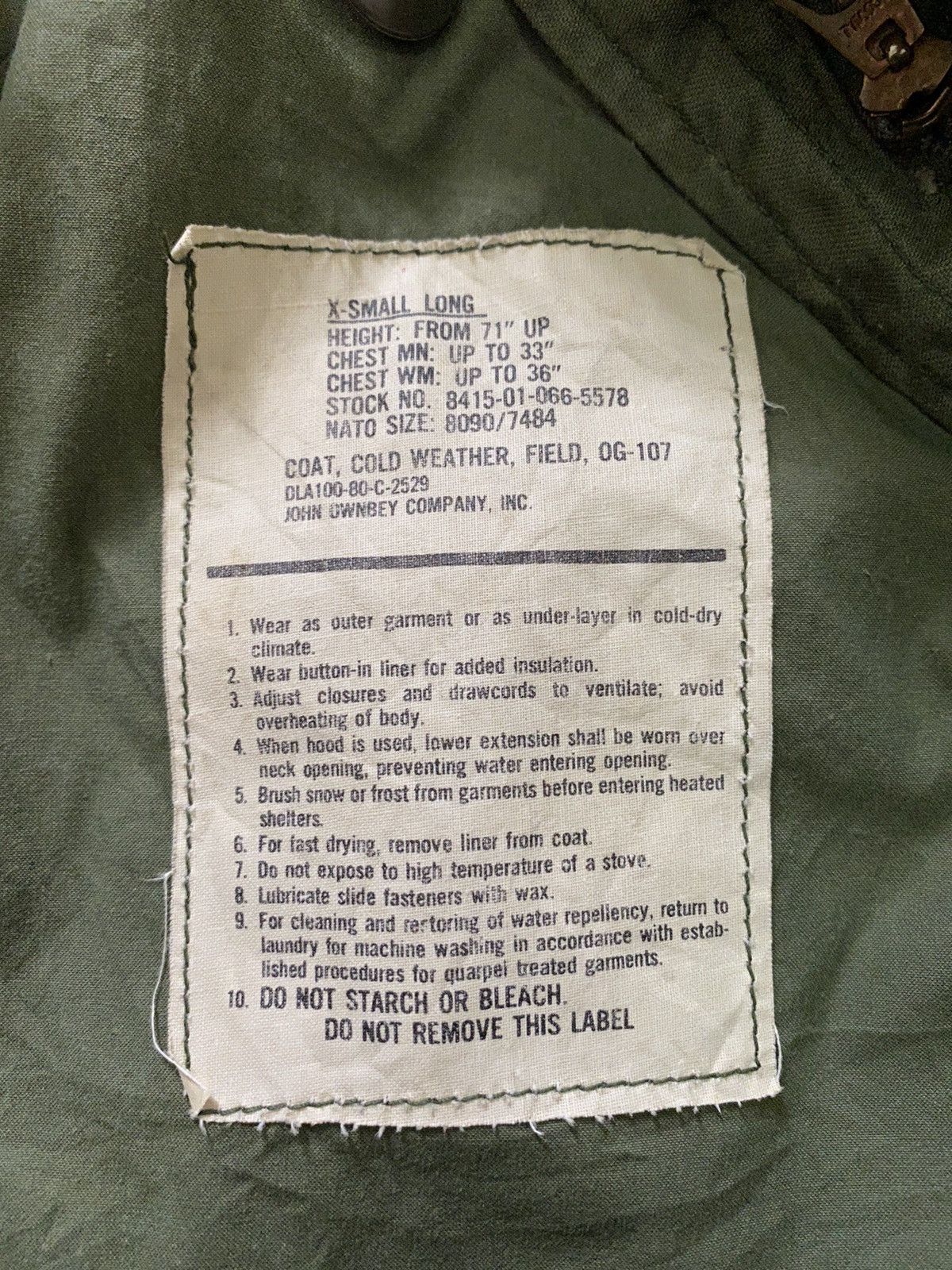 Vintage 🔥 VINTAGE ISOM US ARMY MULTI POCKET M65 MILITARY JACKET Size US S / EU 44-46 / 1 - 8 Thumbnail