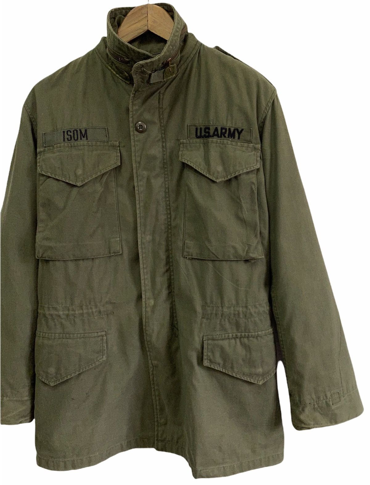 Vintage 🔥 VINTAGE ISOM US ARMY MULTI POCKET M65 MILITARY JACKET Size US S / EU 44-46 / 1 - 6 Thumbnail