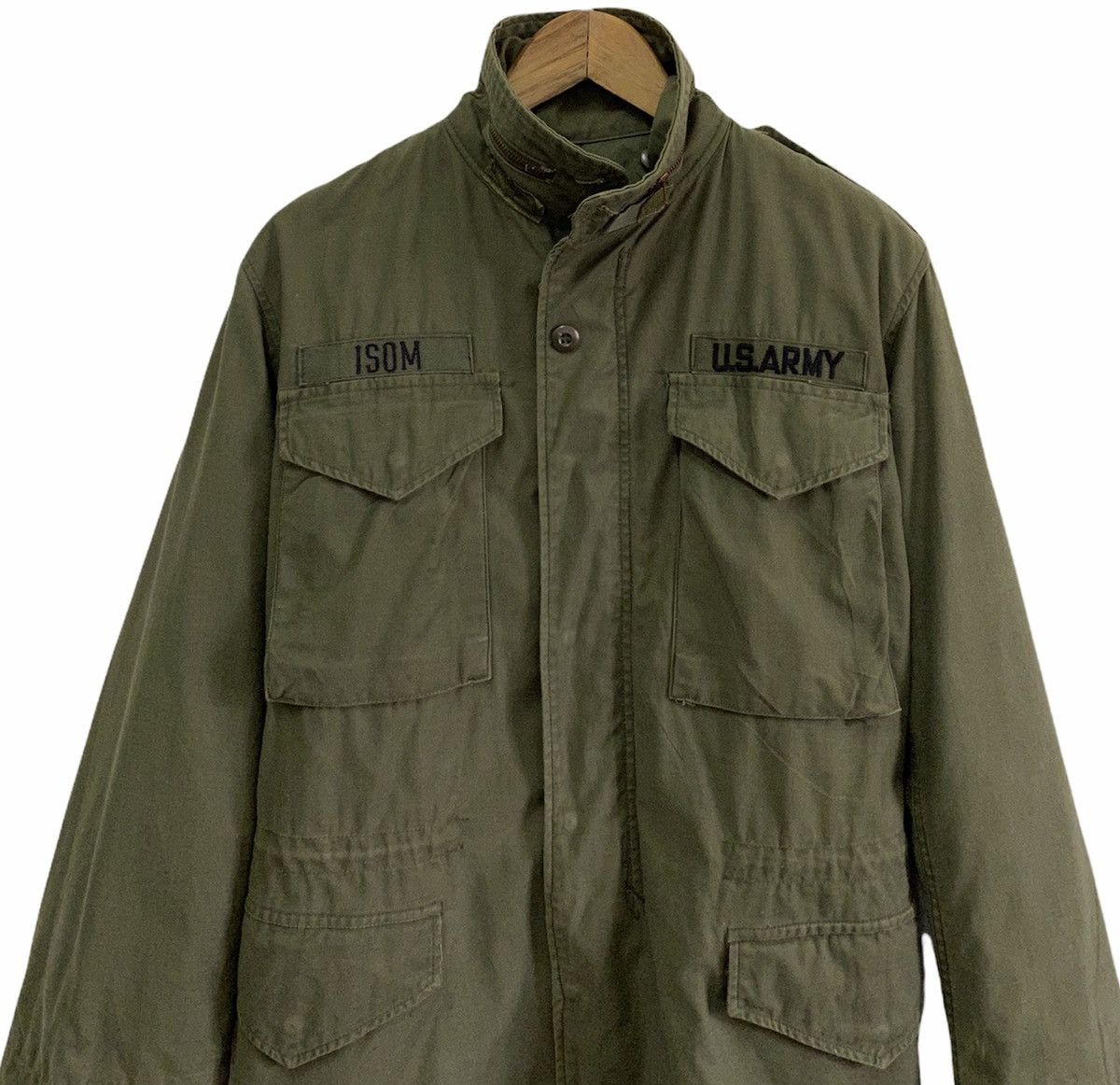 Vintage 🔥 VINTAGE ISOM US ARMY MULTI POCKET M65 MILITARY JACKET Size US S / EU 44-46 / 1 - 3 Thumbnail