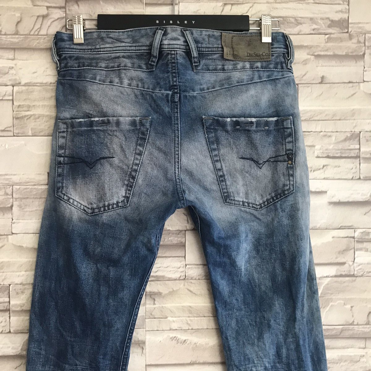 Diesel Vintage Diesel Belther Denim Acid Wash Jeans Size US 30 / EU 46 - 10 Thumbnail