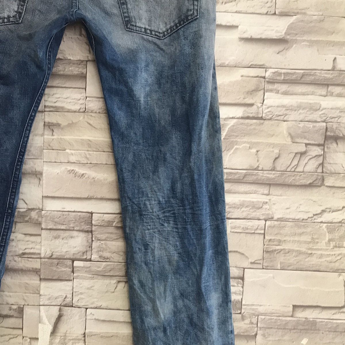 Diesel Vintage Diesel Belther Denim Acid Wash Jeans Size US 30 / EU 46 - 14 Thumbnail