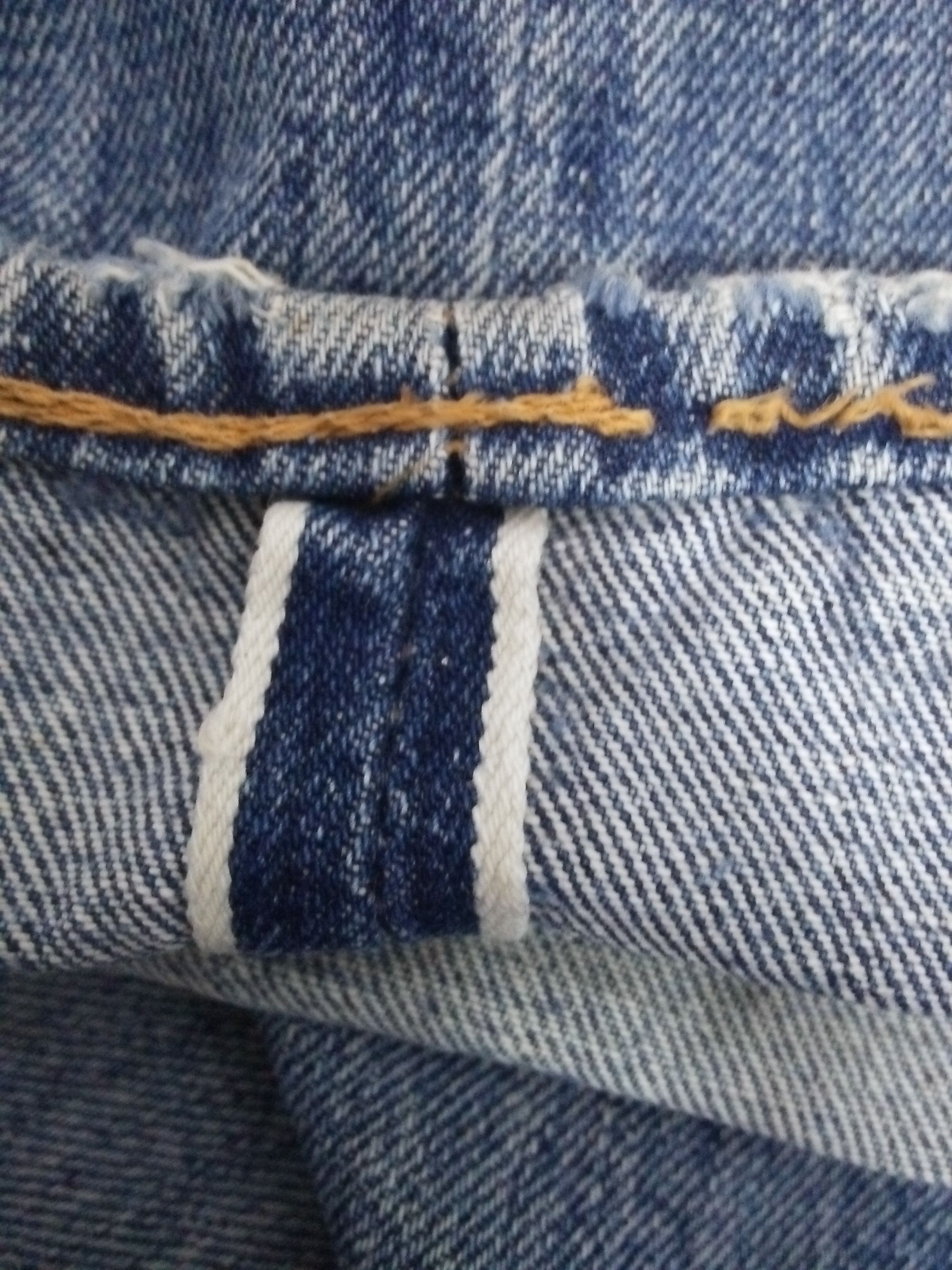 Levi's × Vintage 70s LEVIS 501 DENIM NO 6 SELVEDGE USA SINGLE STITCH (A938) Size US 28 / EU 44 - 17 Thumbnail