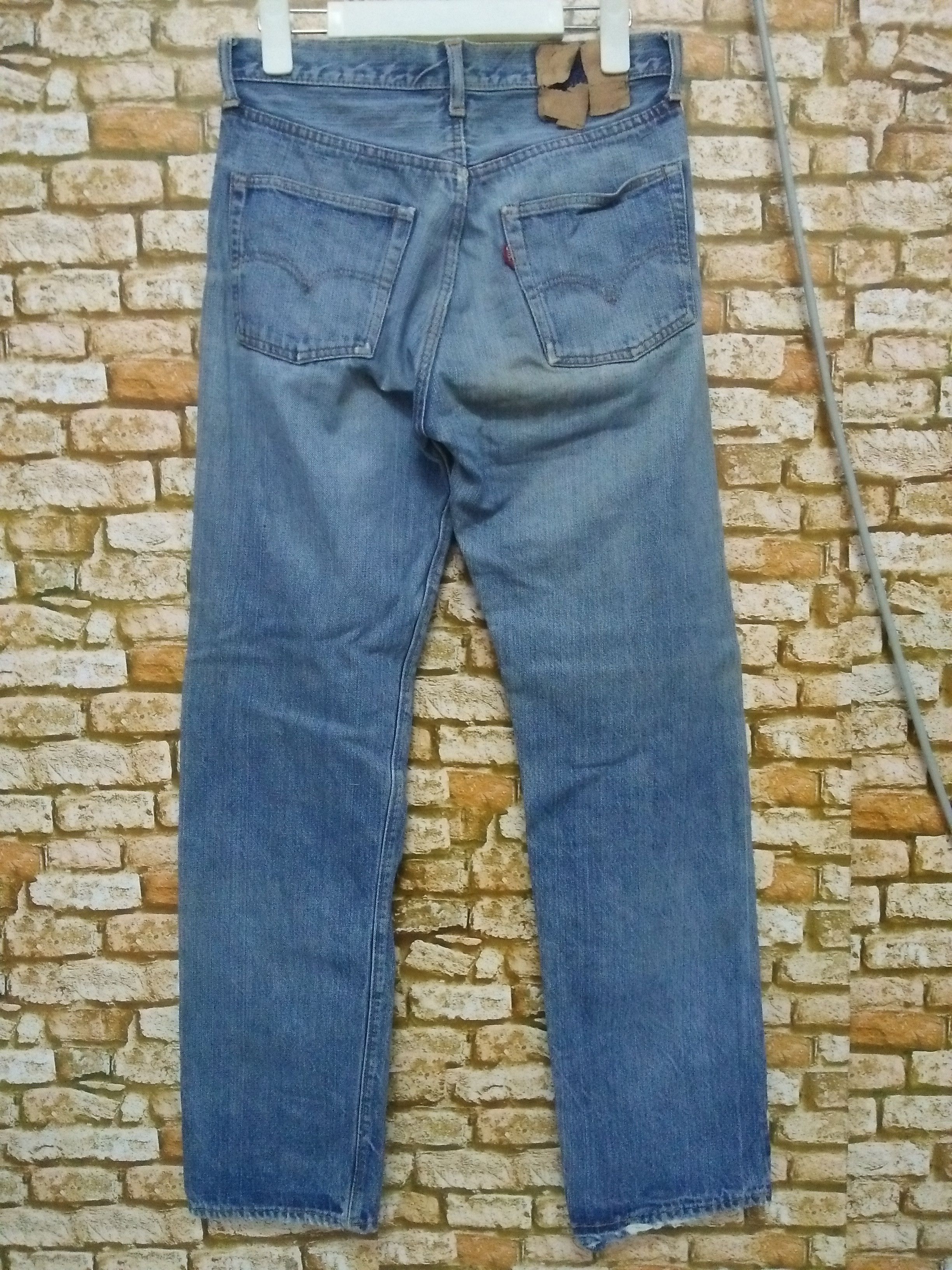 Levi's × Vintage 70s LEVIS 501 DENIM NO 6 SELVEDGE USA SINGLE STITCH (A938) Size US 28 / EU 44 - 1 Thumbnail