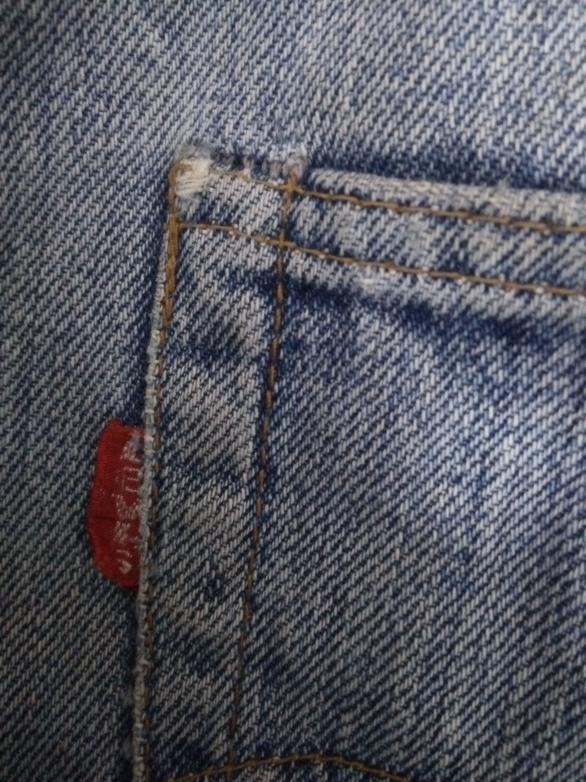 Levi's × Vintage 70s LEVIS 501 DENIM NO 6 SELVEDGE USA SINGLE STITCH (A938) Size US 28 / EU 44 - 15 Thumbnail