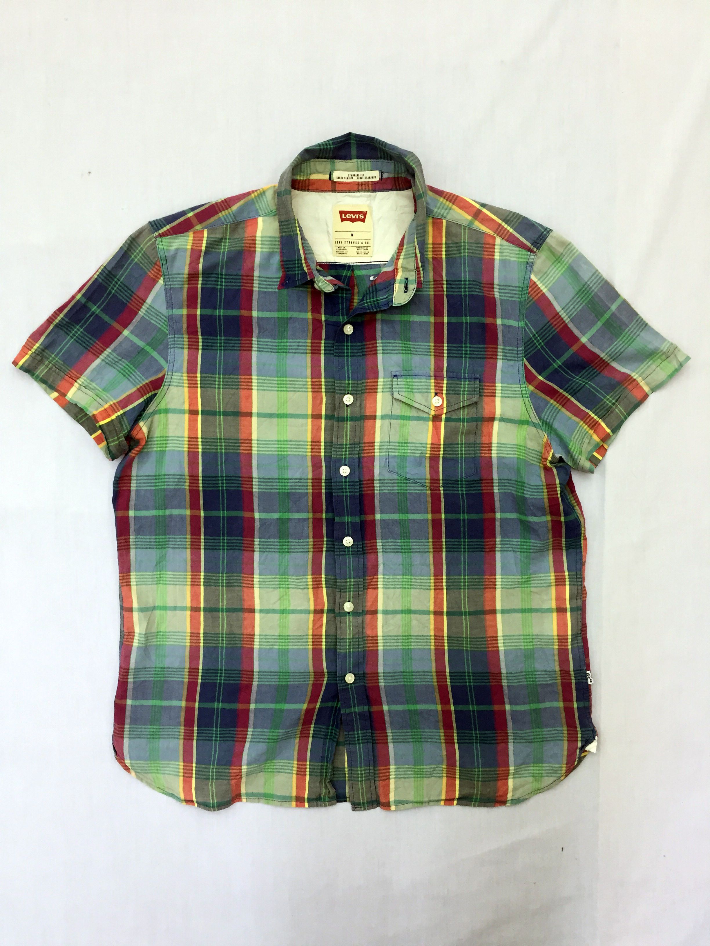 Levi's × Levi's Vintage Clothing VINTAGE LEVI'S BUTTON UP SHORT SLEEVE SHIRT Size US M / EU 48-50 / 2 - 2 Thumbnail