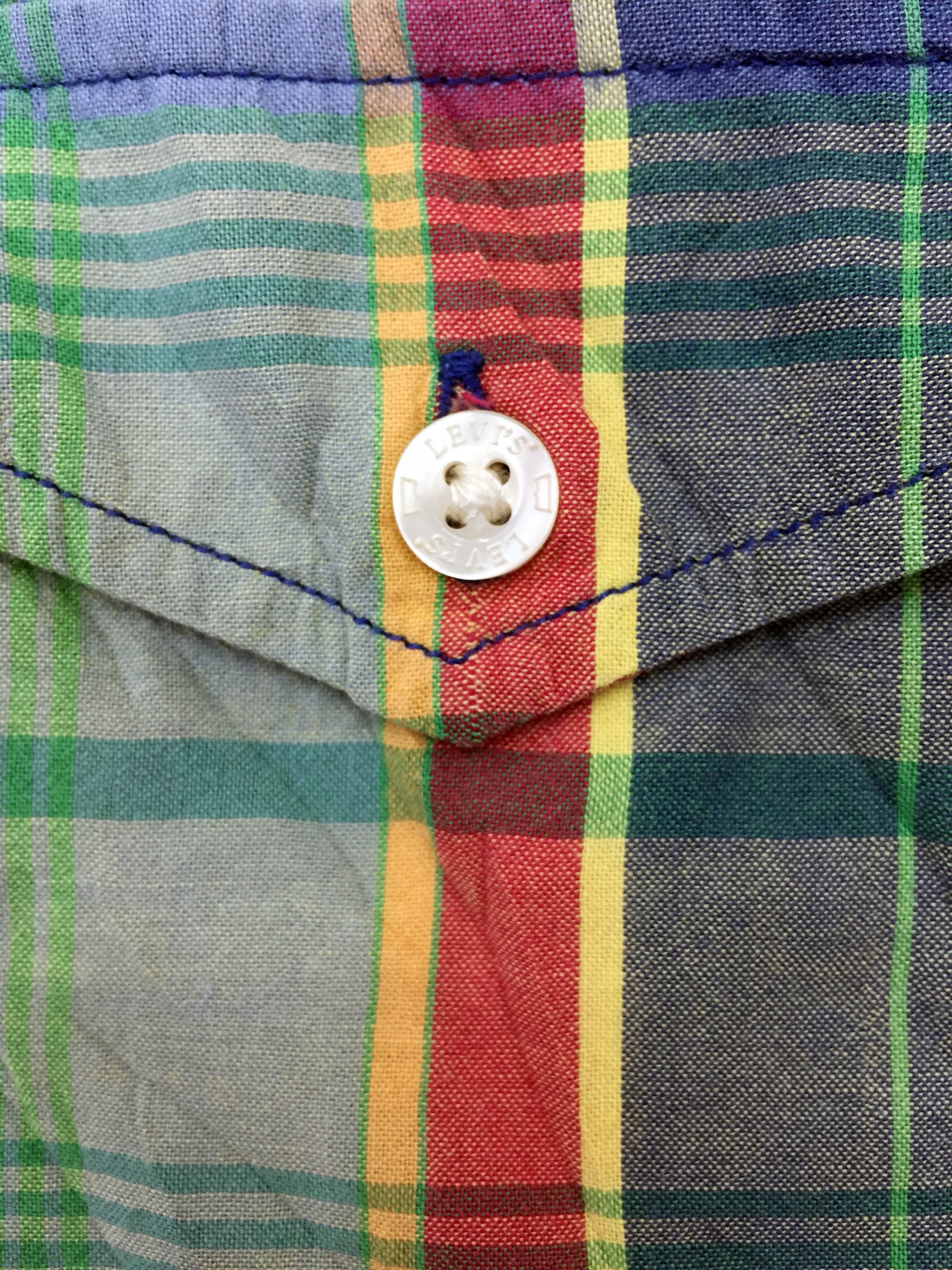 Levi's × Levi's Vintage Clothing VINTAGE LEVI'S BUTTON UP SHORT SLEEVE SHIRT Size US M / EU 48-50 / 2 - 4 Thumbnail