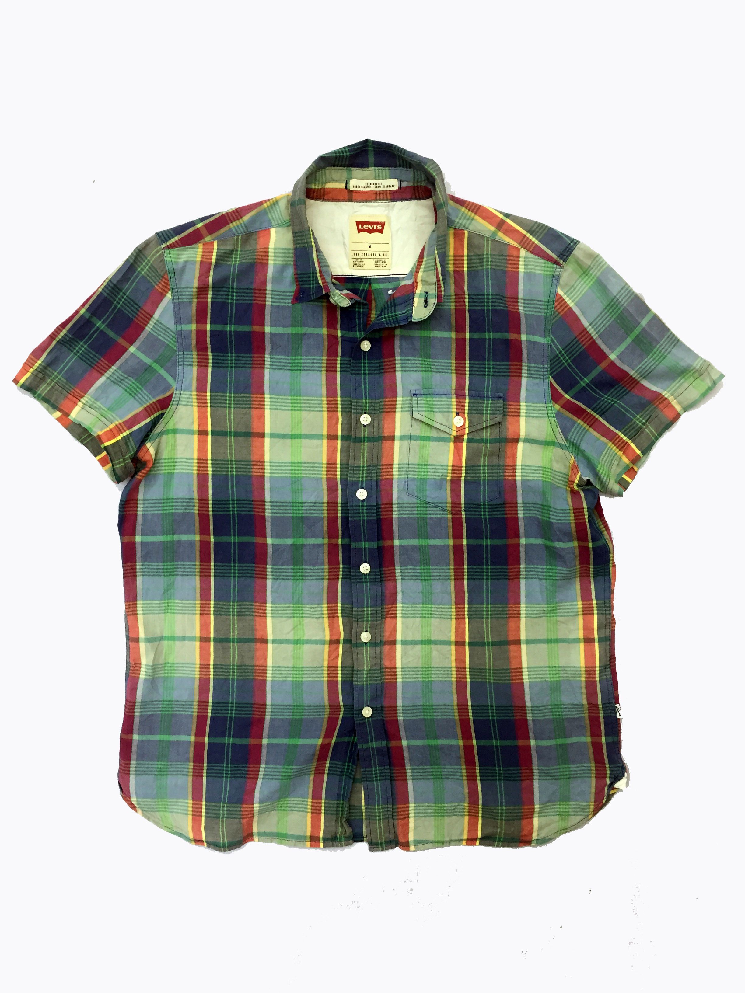 Levi's × Levi's Vintage Clothing VINTAGE LEVI'S BUTTON UP SHORT SLEEVE SHIRT Size US M / EU 48-50 / 2 - 1 Thumbnail