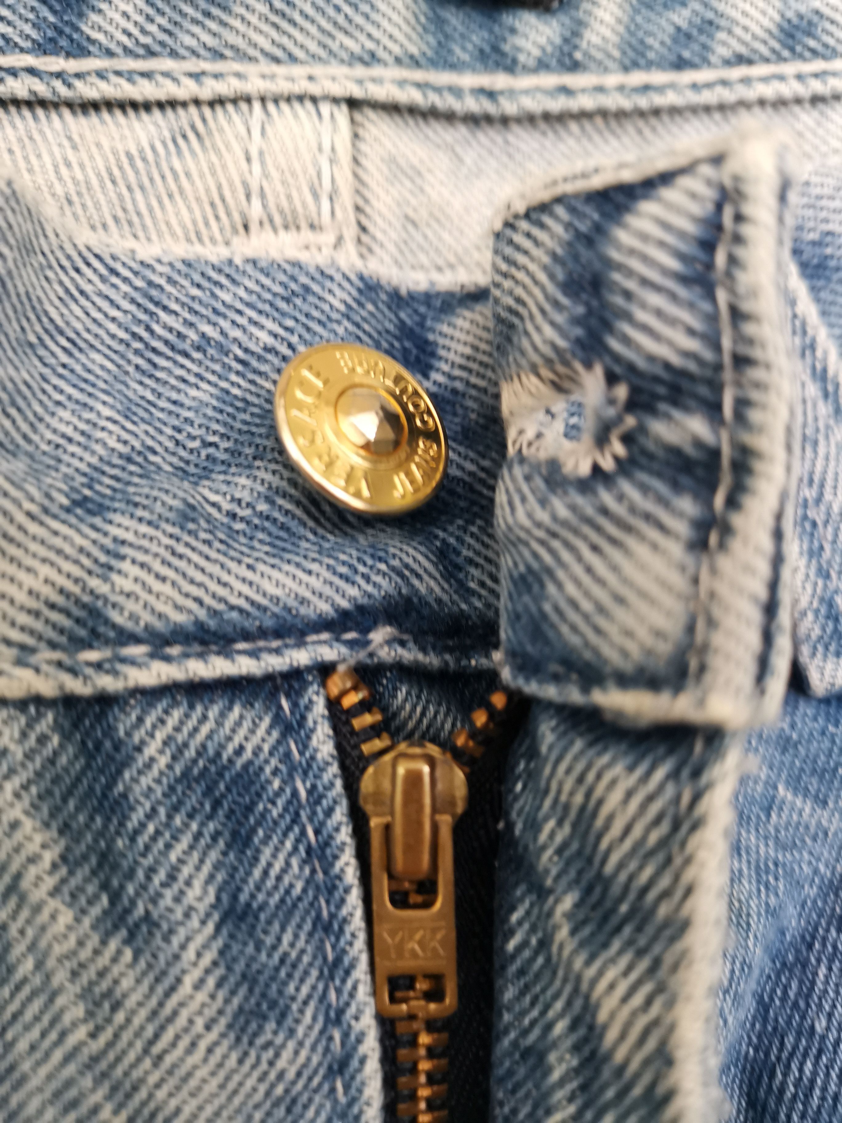 Versace Vintage Versace Jeans Couture Baggy Denim (Italy) Size US 33 - 7 Thumbnail