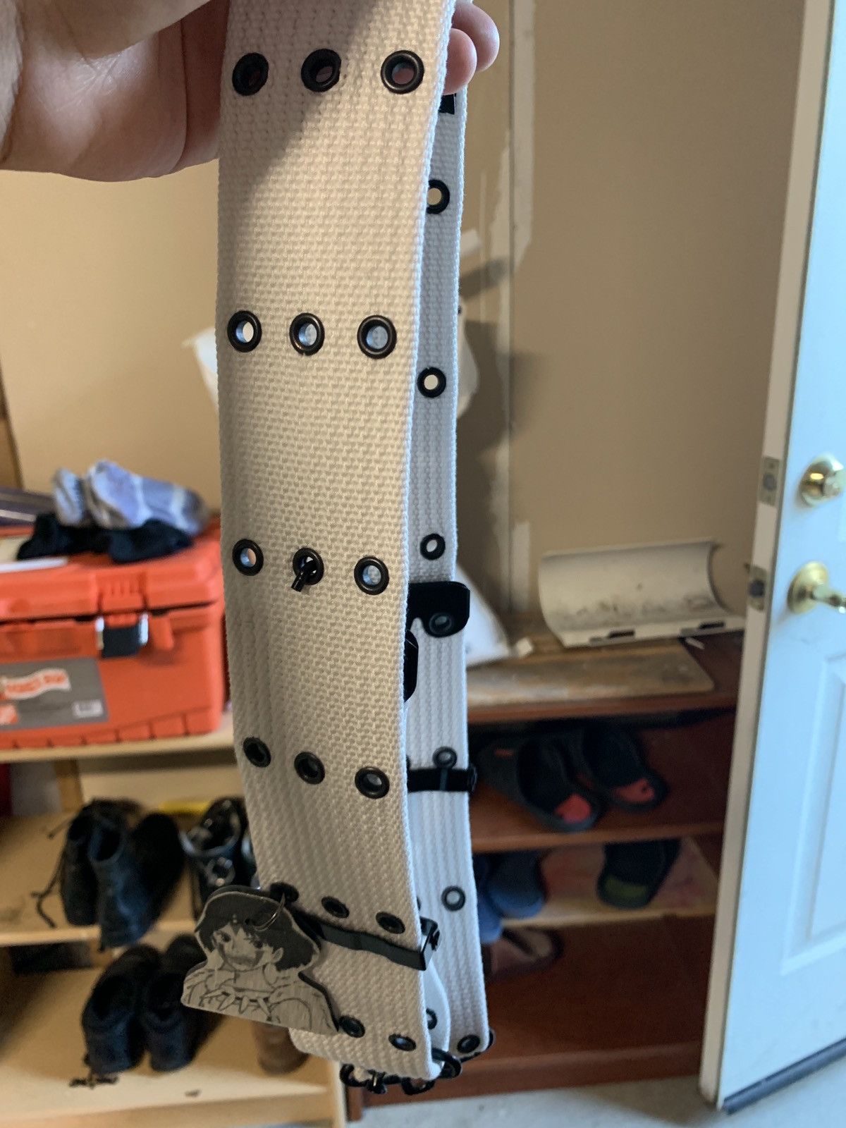 Rough Simmons Rough Simmons military belt Size ONE SIZE - 1 Thumbnail