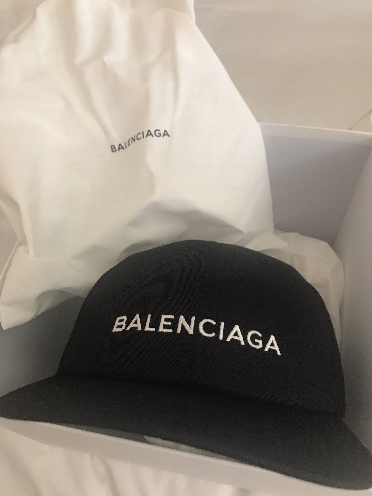 Balenciaga Black Balenciaga SnapBack Grailed