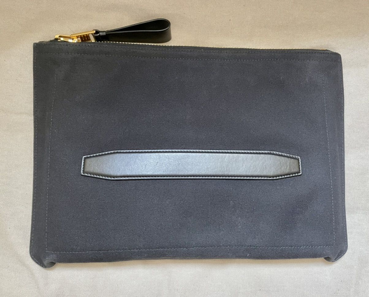 Tom Ford Canvas Buckley Zip Portfolio Grailed