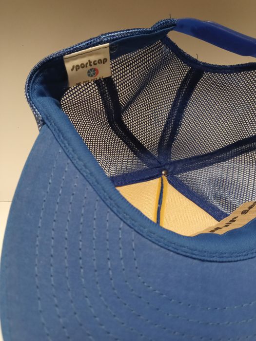 Vintage Vintage Yoplait Yogurt Carson California Blue Trucker Hat Grailed