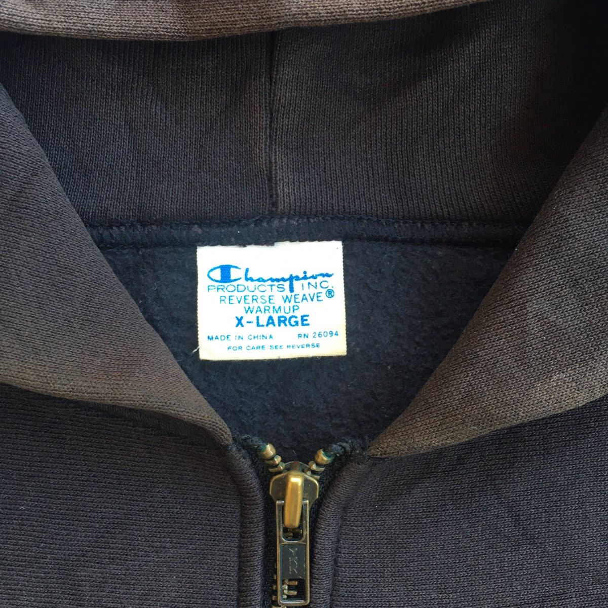 Champion vintage zipper hoodie Size US XL / EU 56 / 4 - 1 Thumbnail