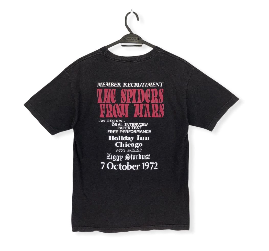Band Tees RARE🔥VINTAGE ZIGGY STARDUST BOWIE MEMBER’S RECRUITMENT TEE Size US M / EU 48-50 / 2 - 1 Thumbnail