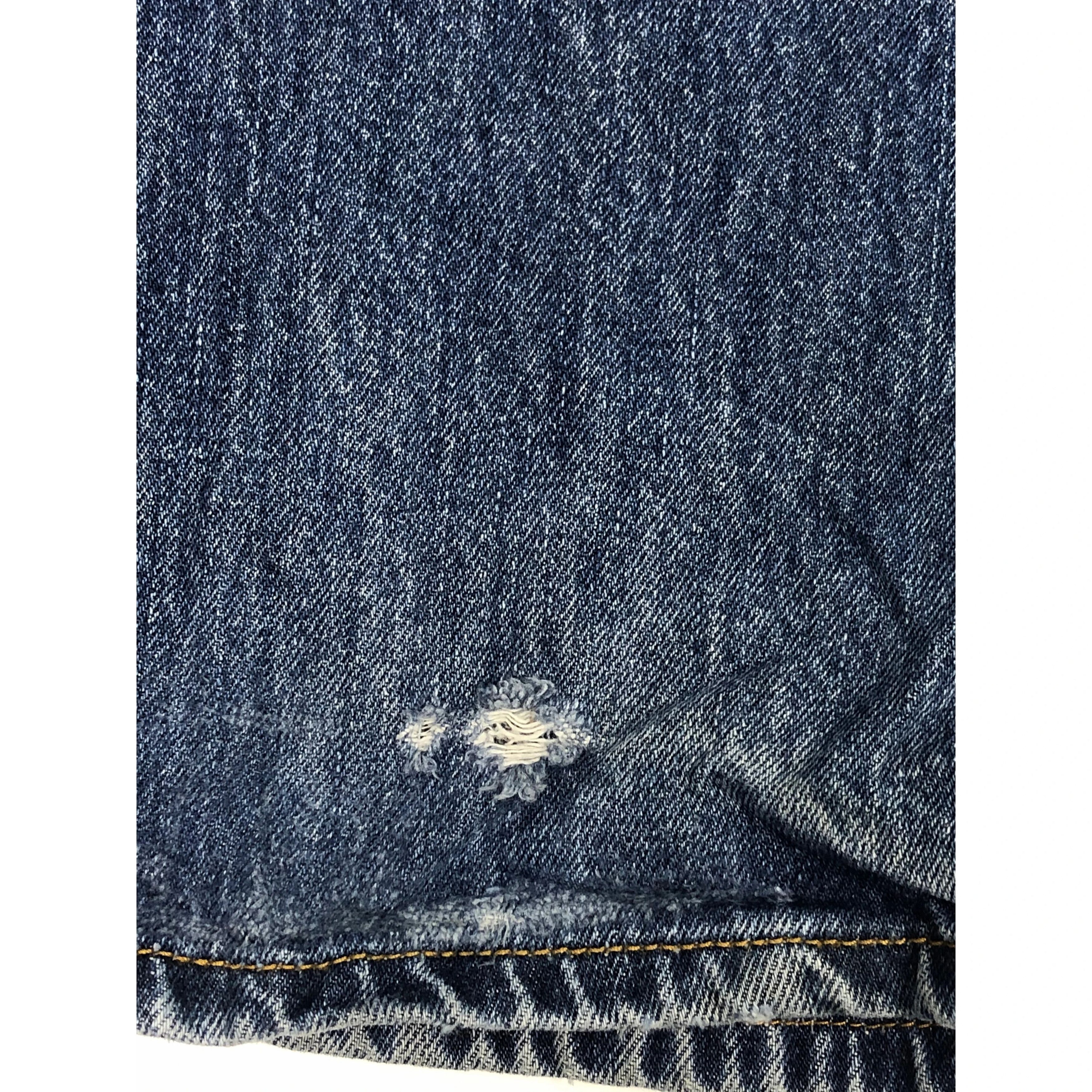 Levi's Vintage 90s Levis 501 Distressed Denim DP0084 Size US 38 / EU 54 - 10 Thumbnail