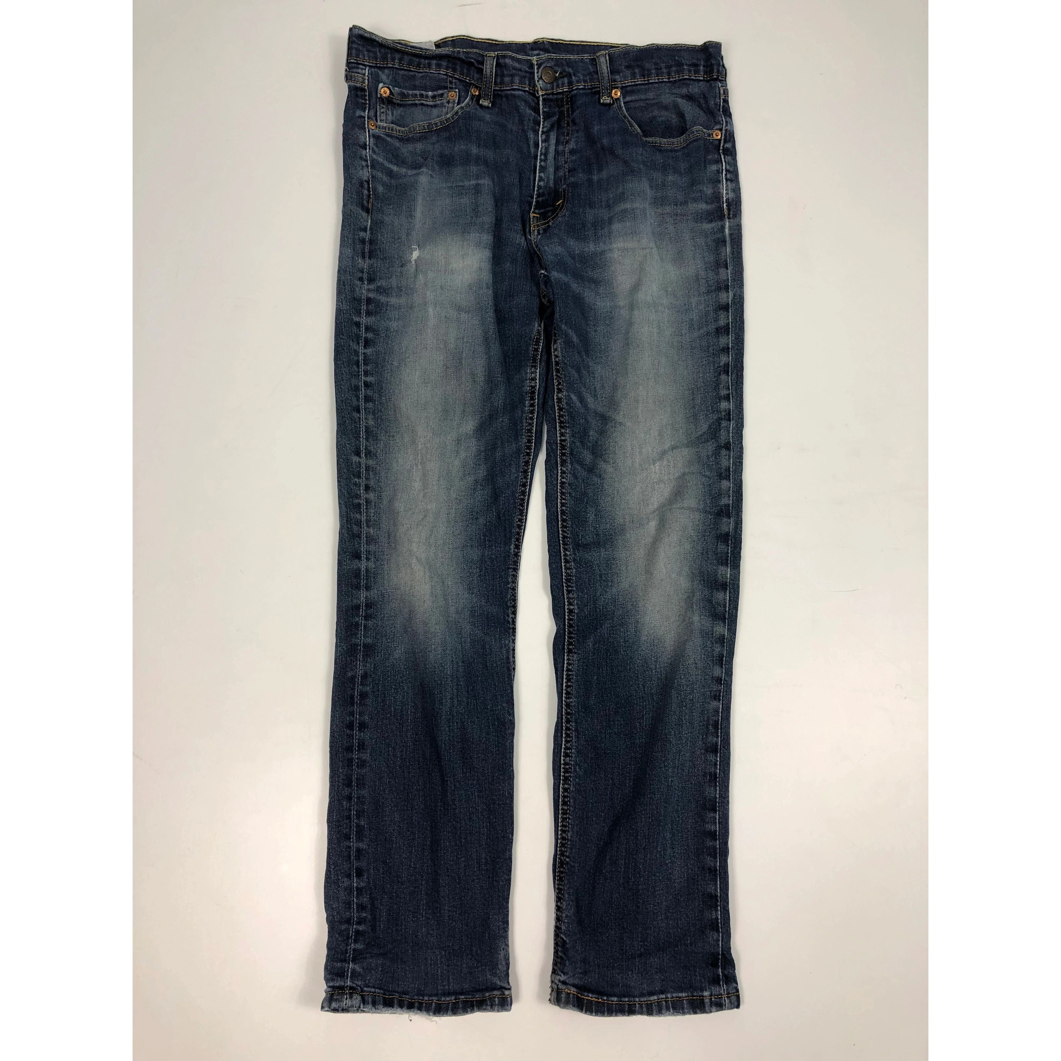 image of Vintage Levis 541 Faded Seasons Denim in Blue Denim, Men's (Size 35)