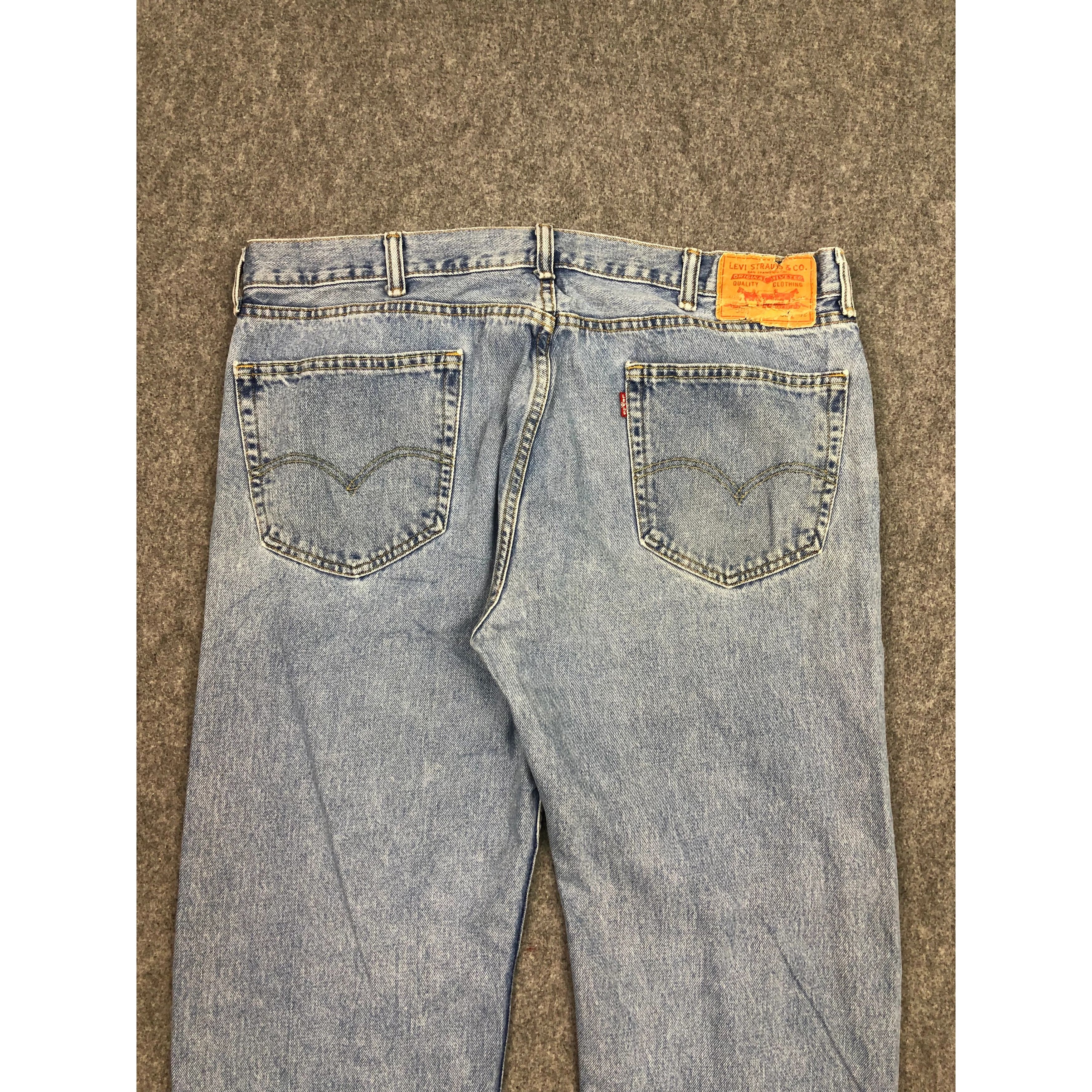 Levi's Vintage Levis 505 Jeans Lightwash DP0539 Size US 39 - 4 Thumbnail