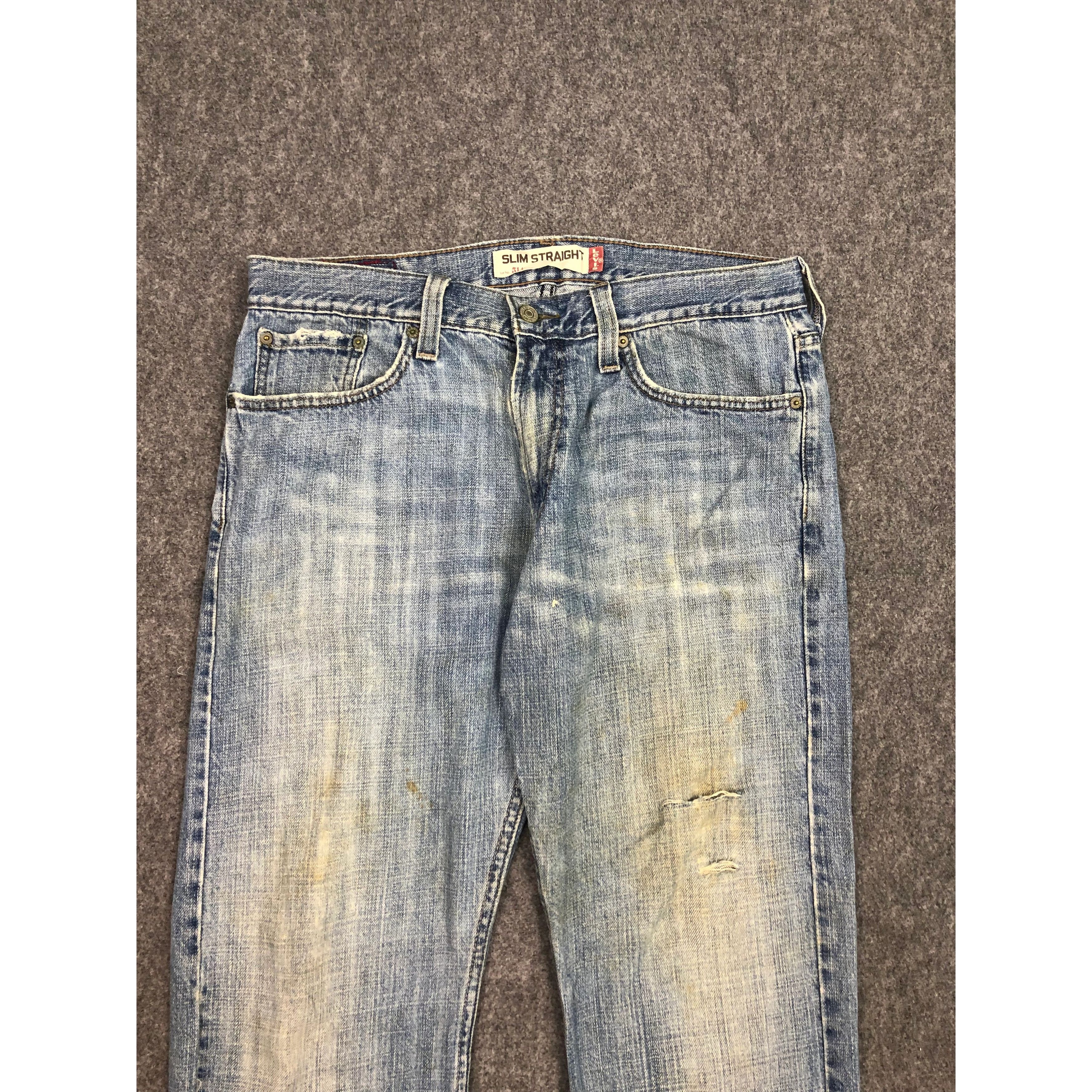 Levi's Vintage Levis 514 Jeans DP0494 Size US 35 - 3 Thumbnail