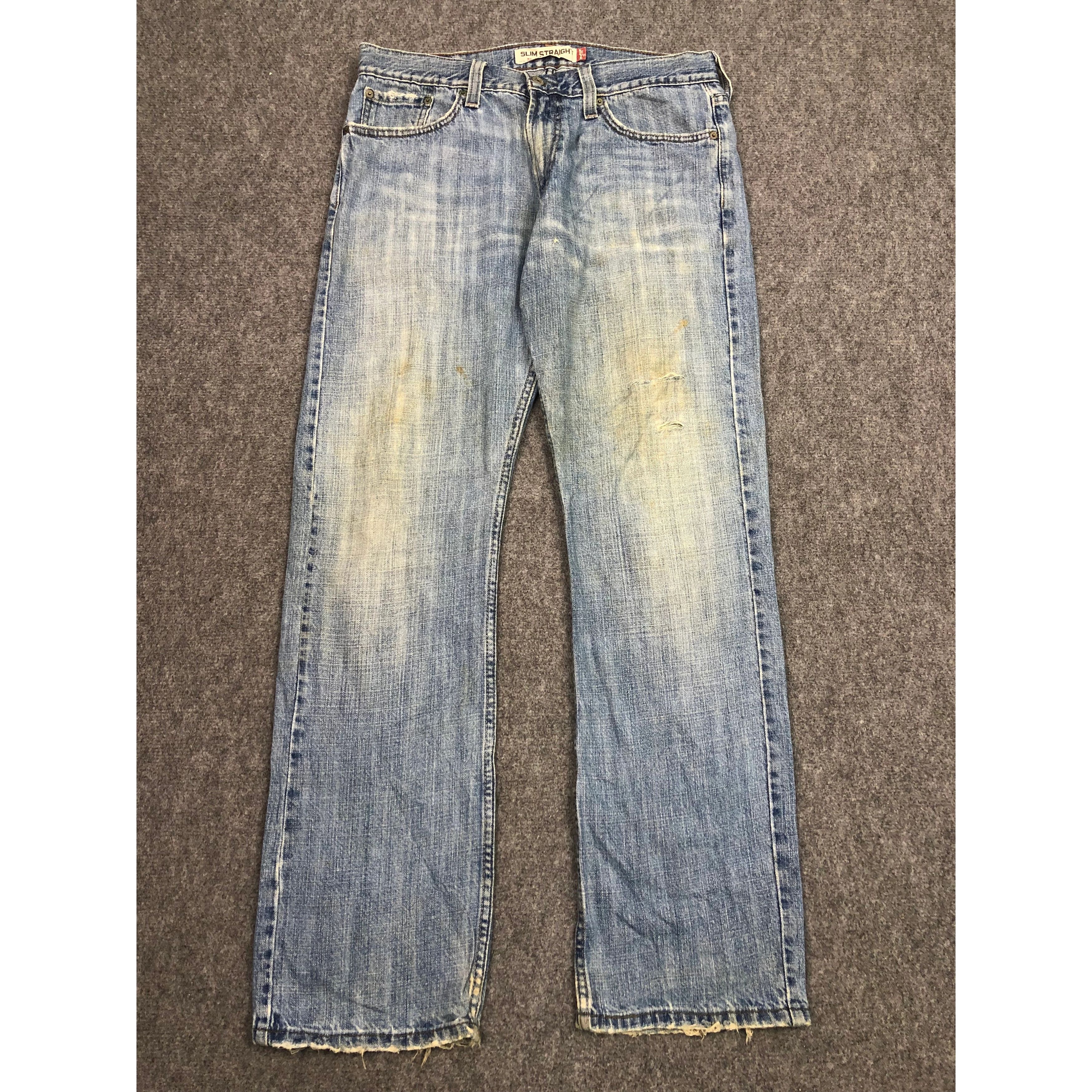 Levi's Vintage Levis 514 Jeans DP0494 Size US 35 - 1 Thumbnail