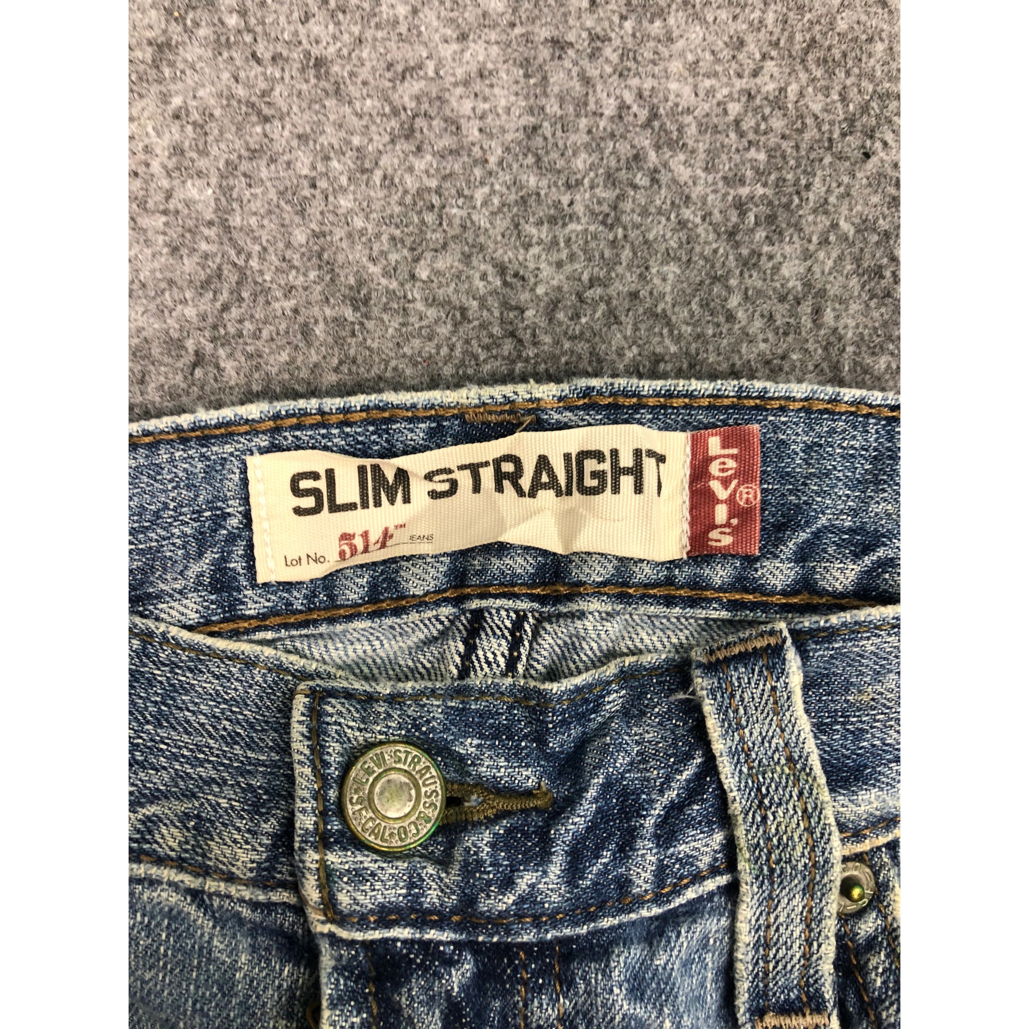 Levi's Vintage Levis 514 Jeans DP0494 Size US 35 - 7 Thumbnail