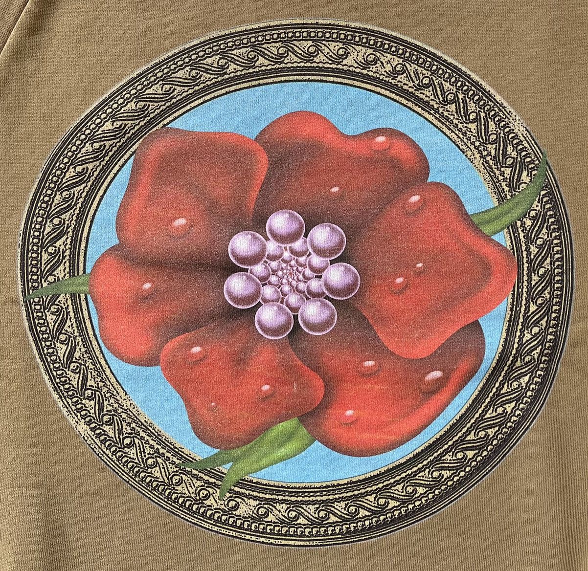 Dries Van Noten Dries Van Noten AW18/19 Flower Print Sweatshirt Size US M / EU 48-50 / 2 - 8 Thumbnail