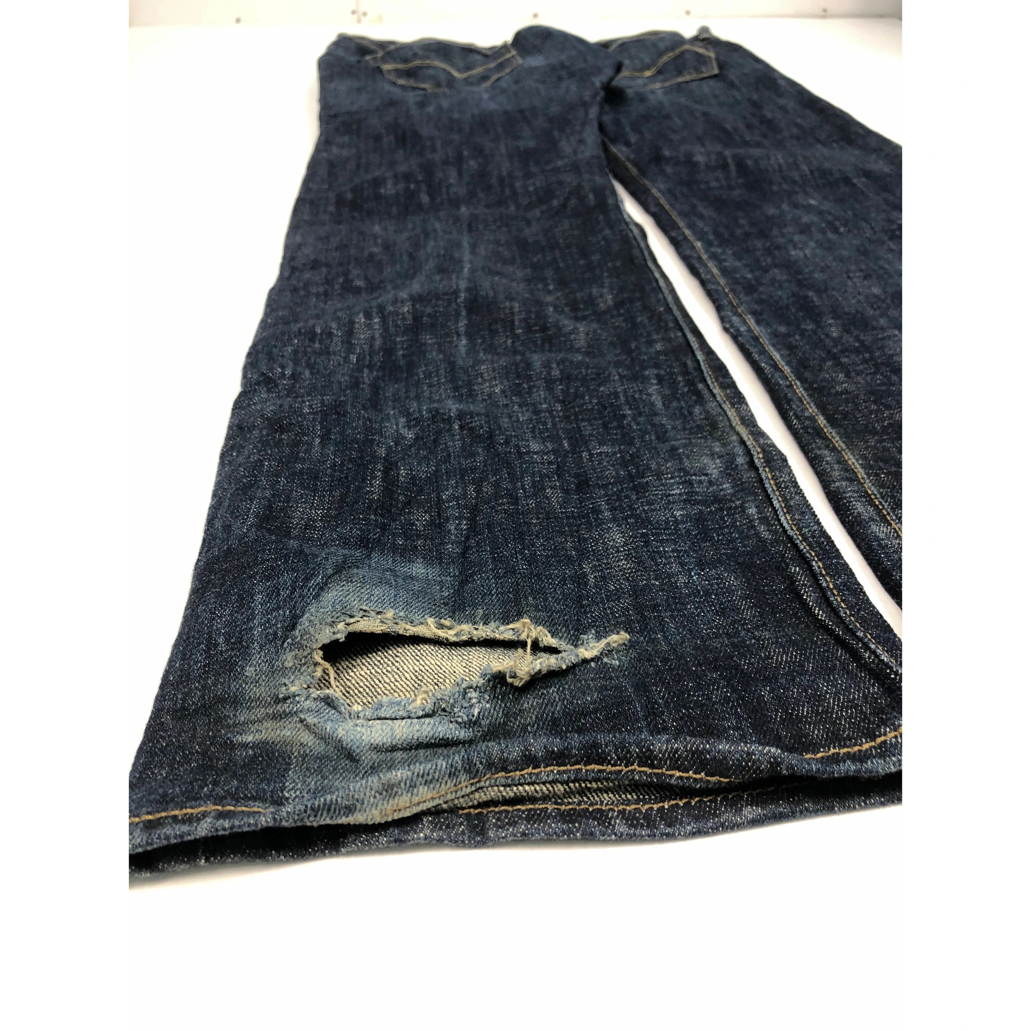 Levi's Vintage Levis 501 Women Distressed Denim DP0023 Size US 37 - 7 Thumbnail