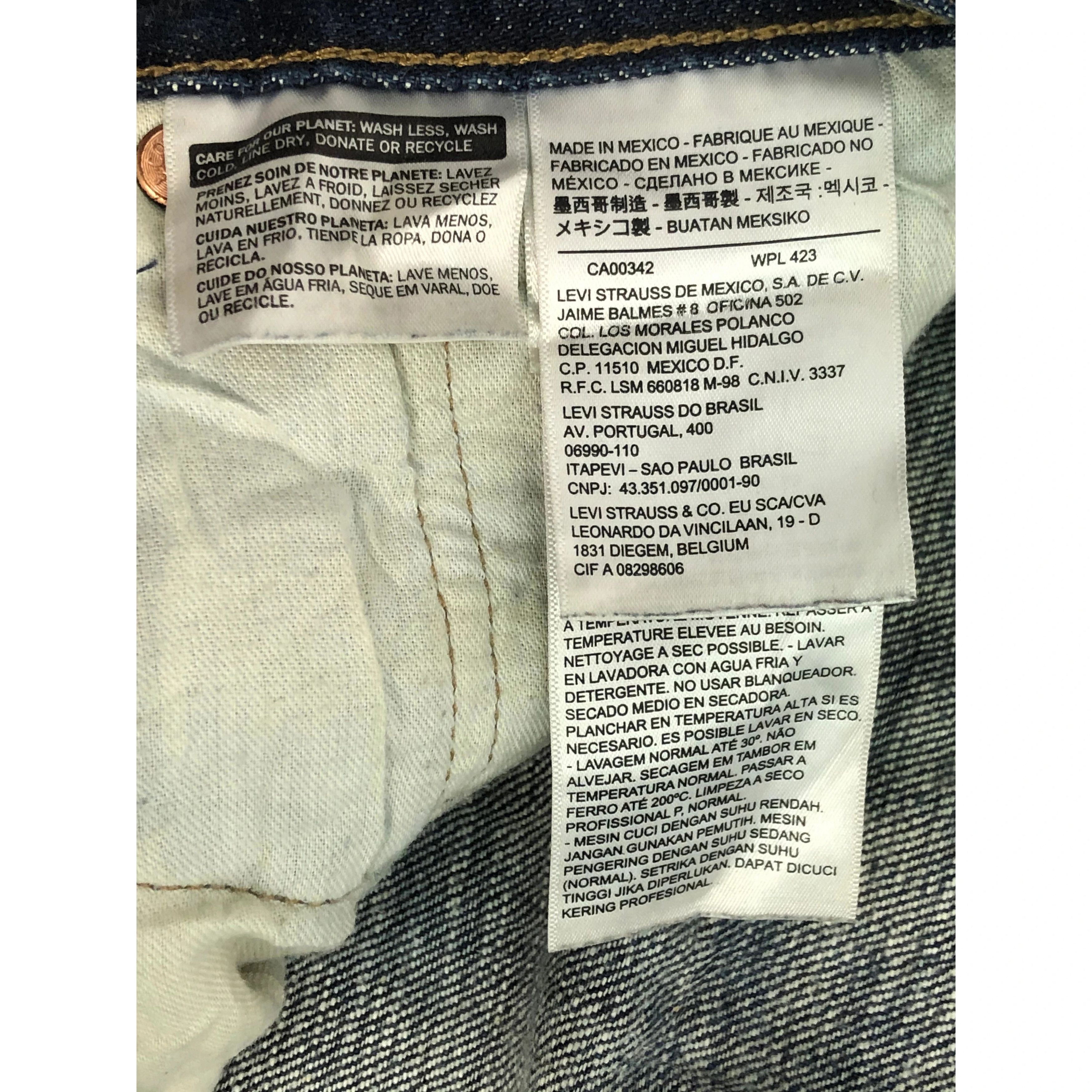Levi's Vintage Levis 501 Women Distressed Denim DP0023 Size US 37 - 5 Thumbnail