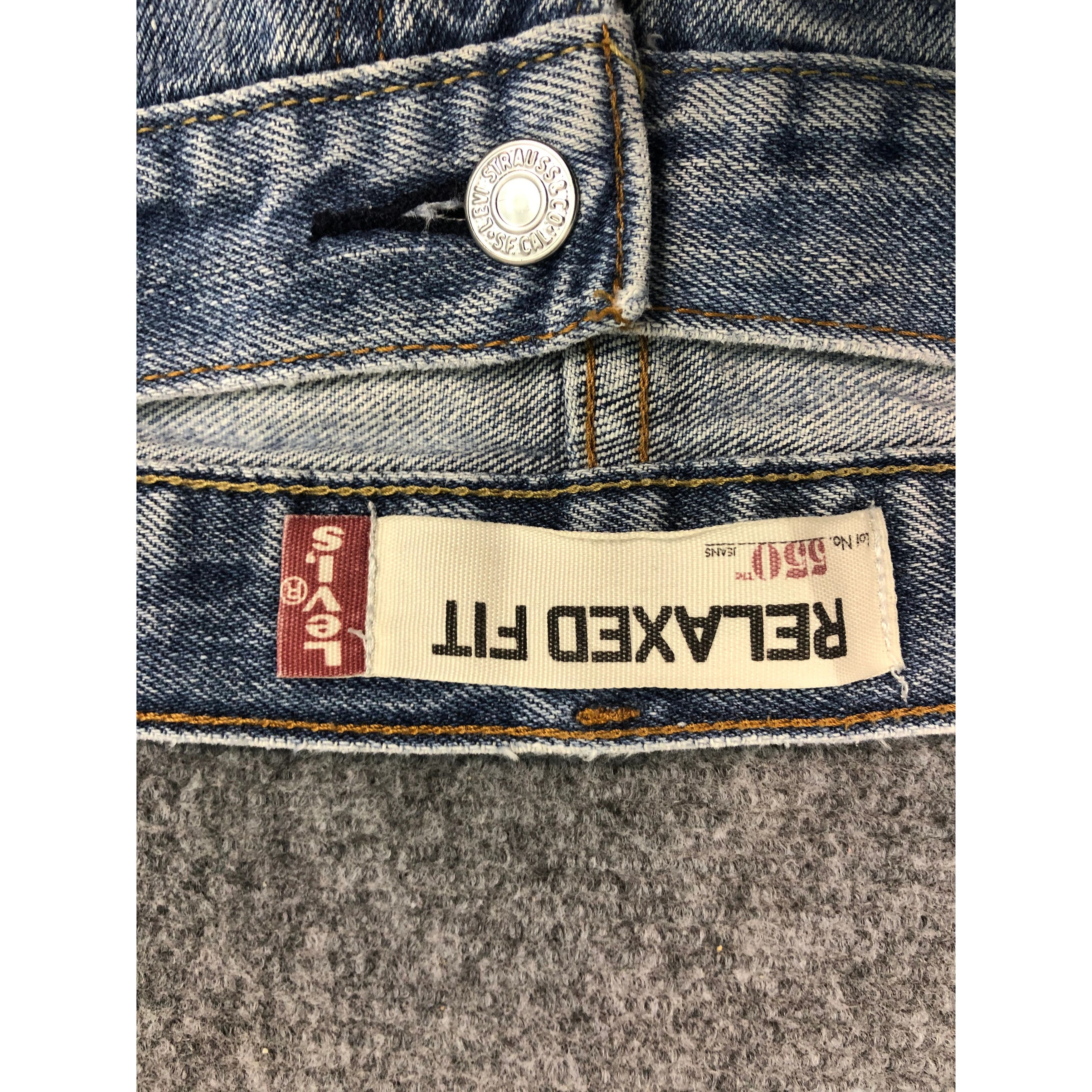 Levi's Vintage Levis 550 Jeans Lightwash DP0511 Size US 38 / EU 54 - 6 Thumbnail