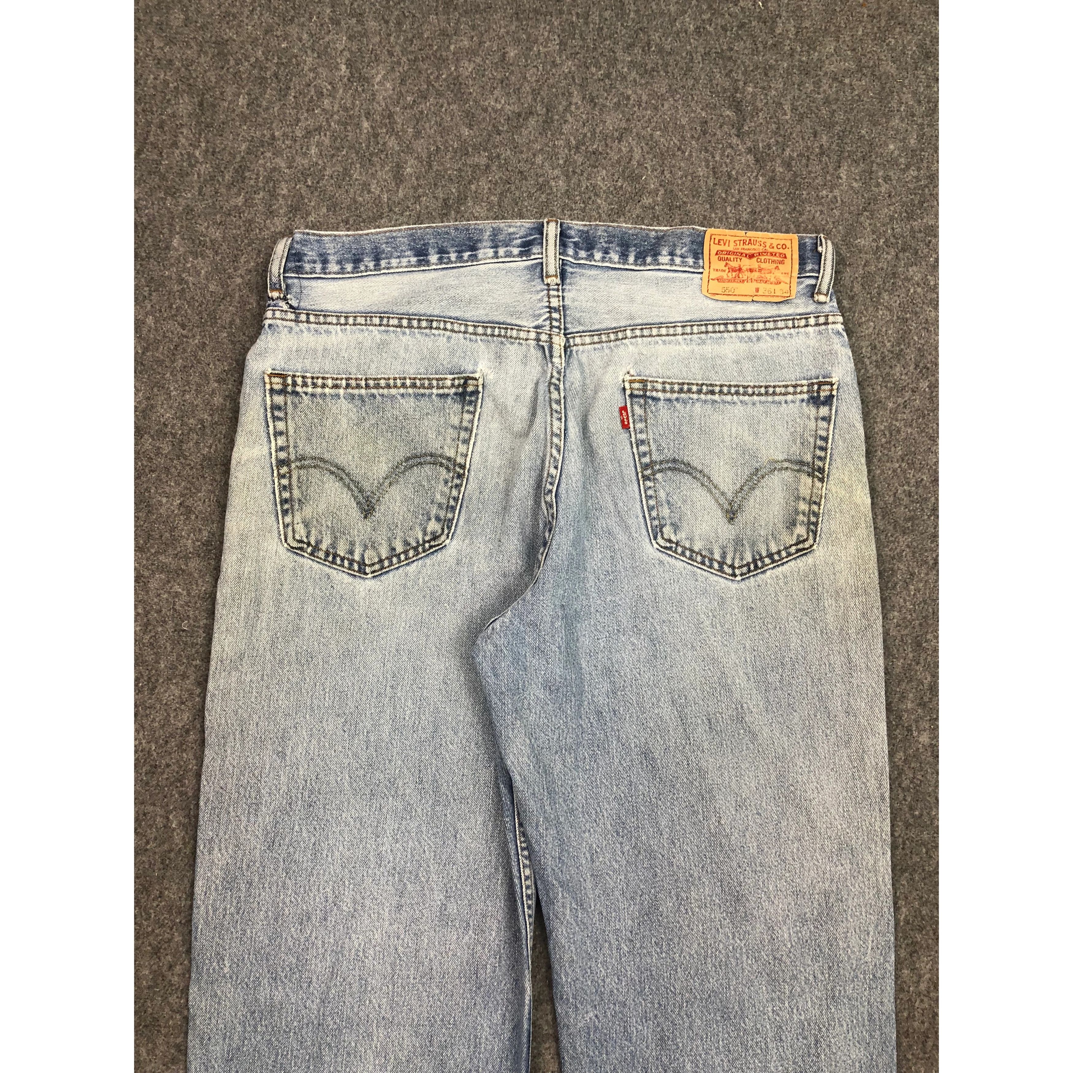 Levi's Vintage Levis 550 Jeans Lightwash DP0511 Size US 38 / EU 54 - 4 Thumbnail