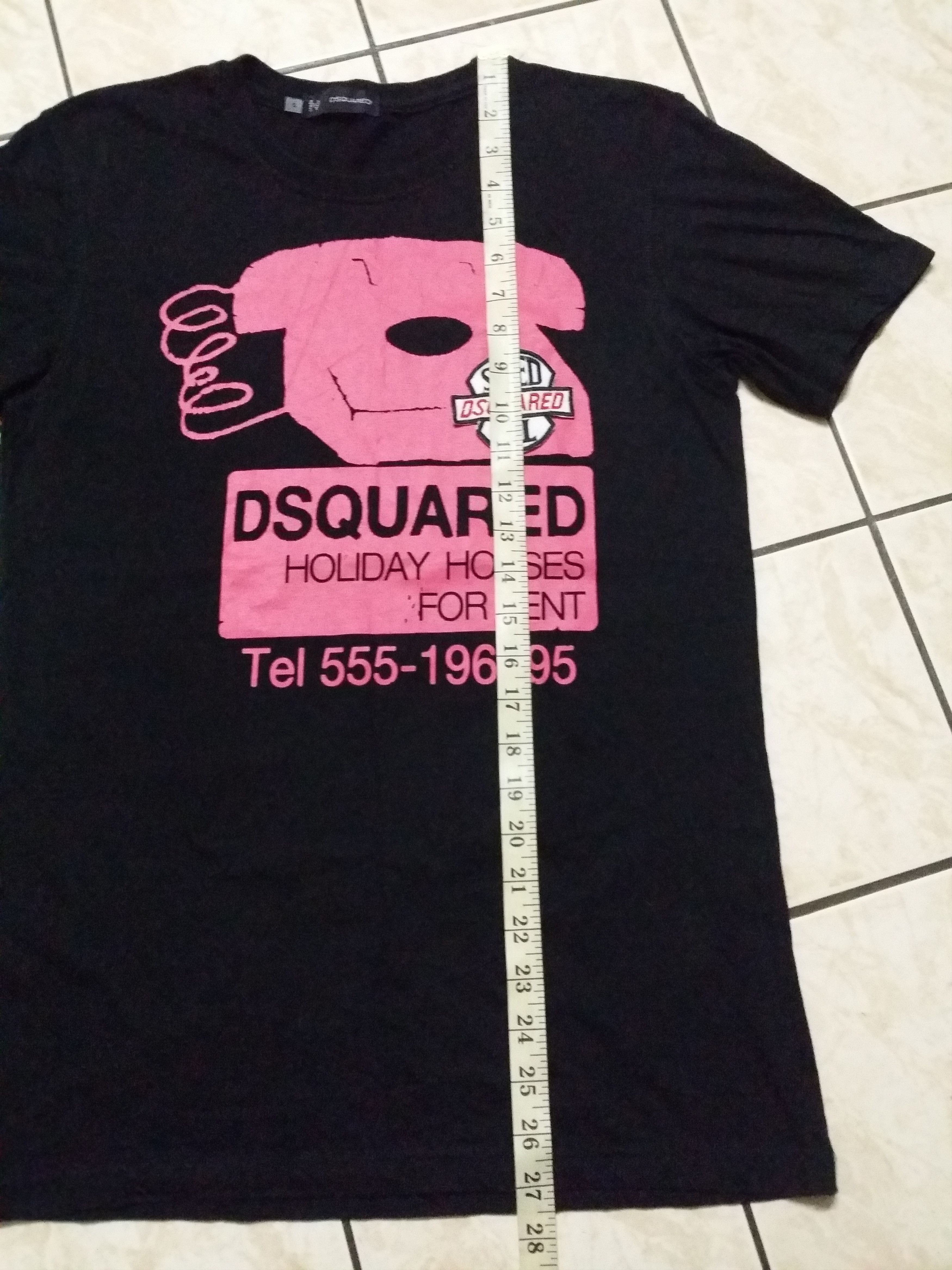 Dsquared2 AUTHENTIC DSQUARED2 TELEPHONE T SHIRT Size US S / EU 44-46 / 1 - 5 Thumbnail