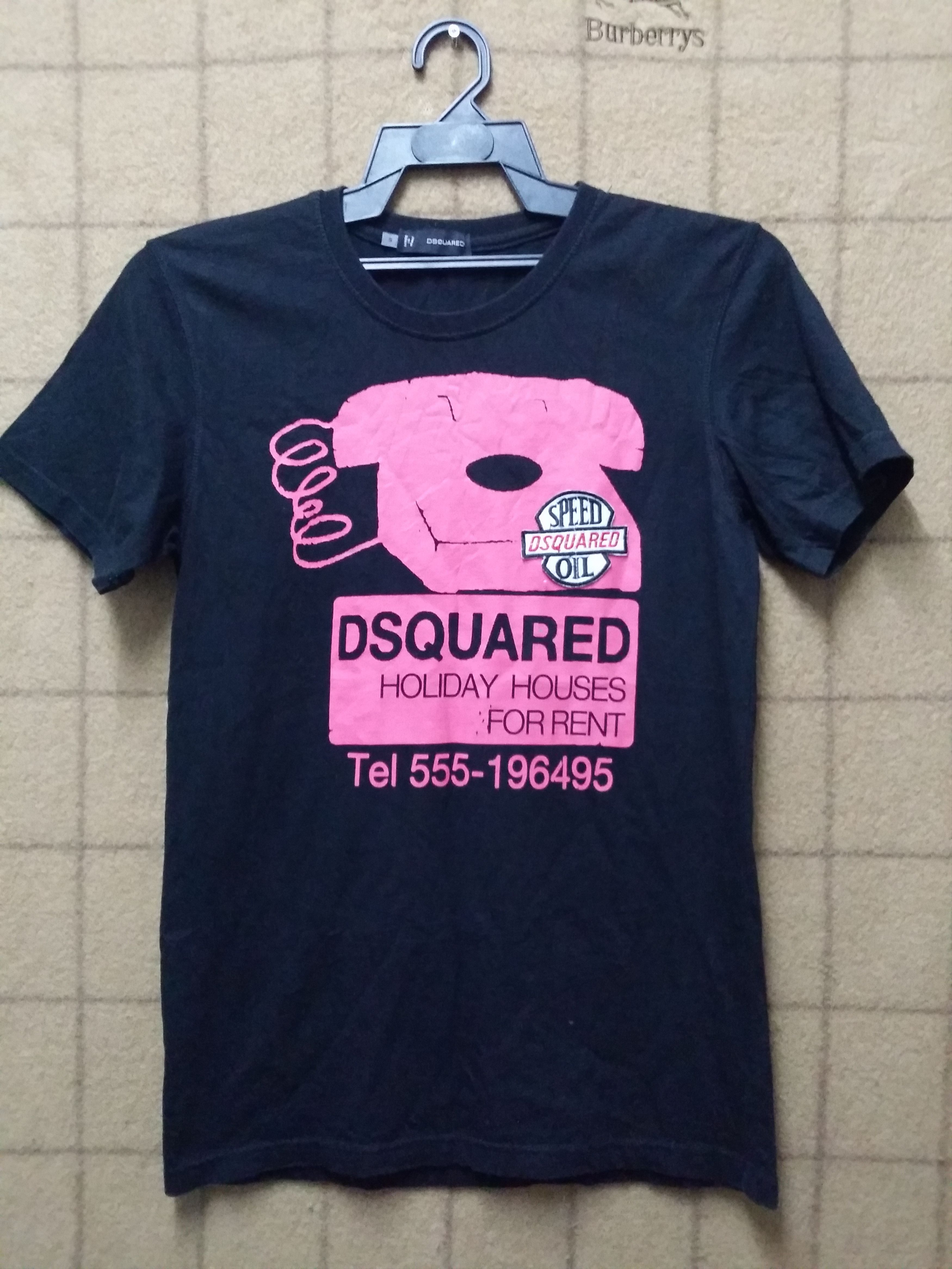 Dsquared2 AUTHENTIC DSQUARED2 TELEPHONE T SHIRT Size US S / EU 44-46 / 1 - 1 Thumbnail