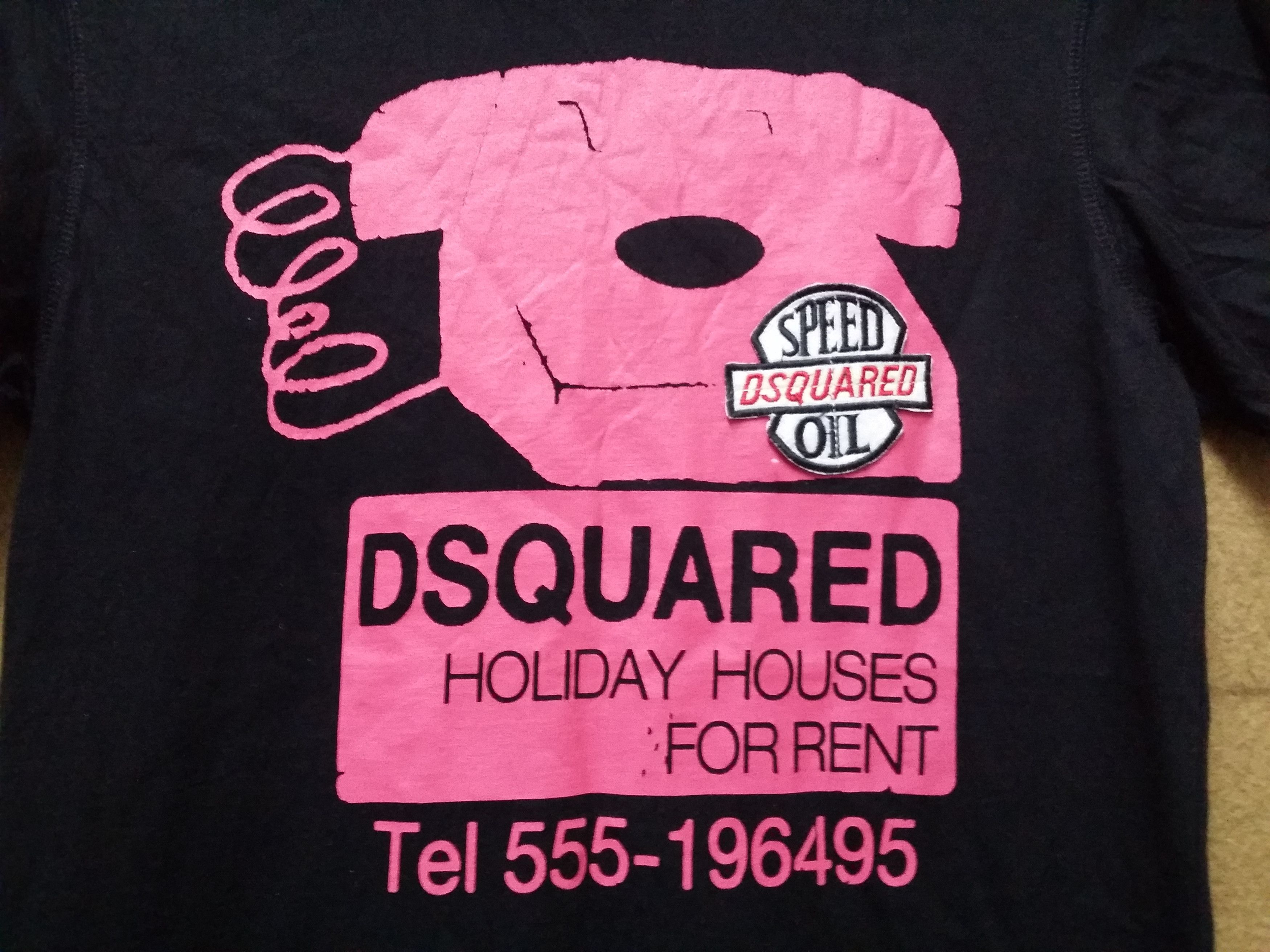 Dsquared2 AUTHENTIC DSQUARED2 TELEPHONE T SHIRT Size US S / EU 44-46 / 1 - 3 Thumbnail