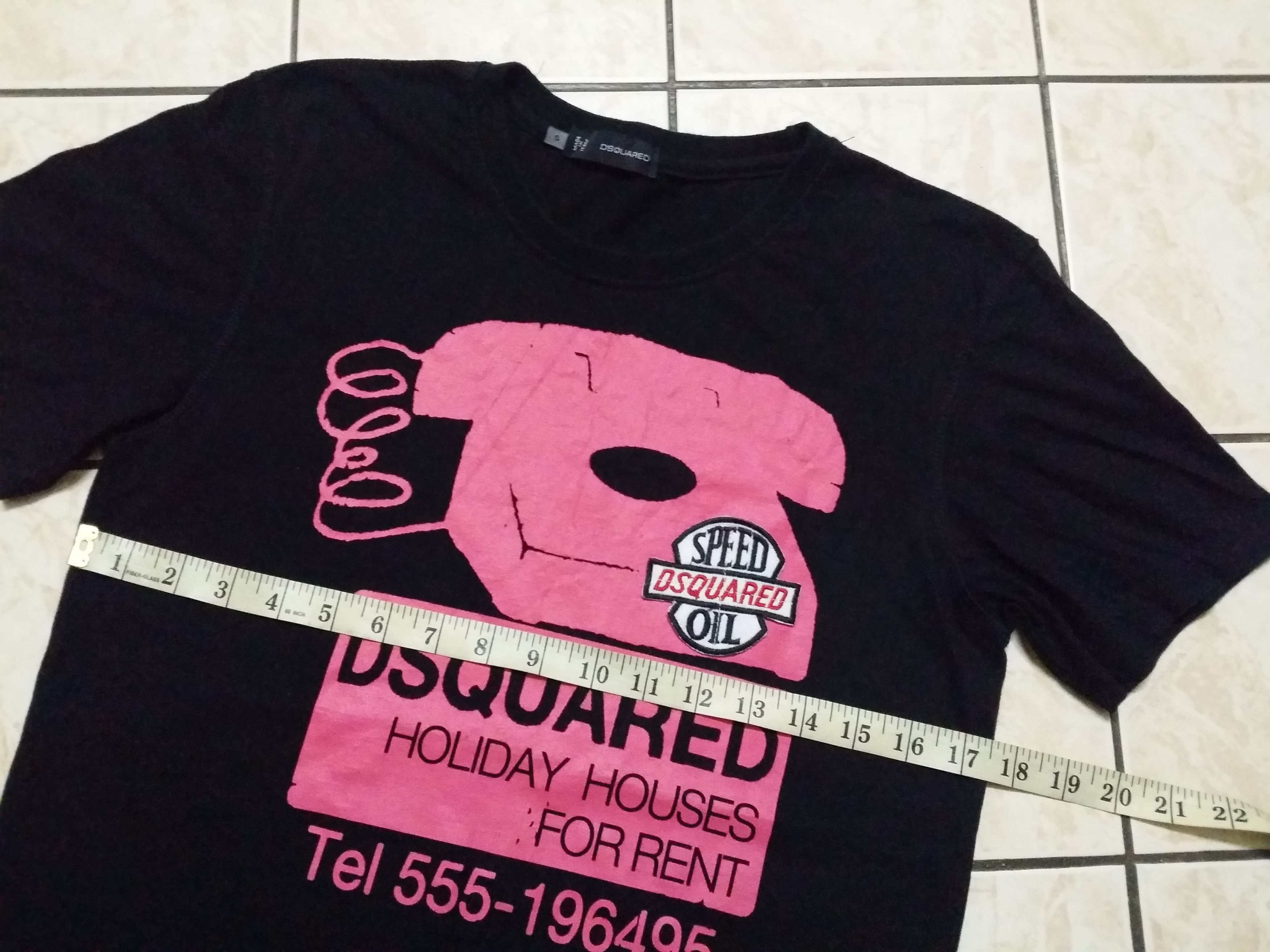 Dsquared2 AUTHENTIC DSQUARED2 TELEPHONE T SHIRT Size US S / EU 44-46 / 1 - 4 Thumbnail