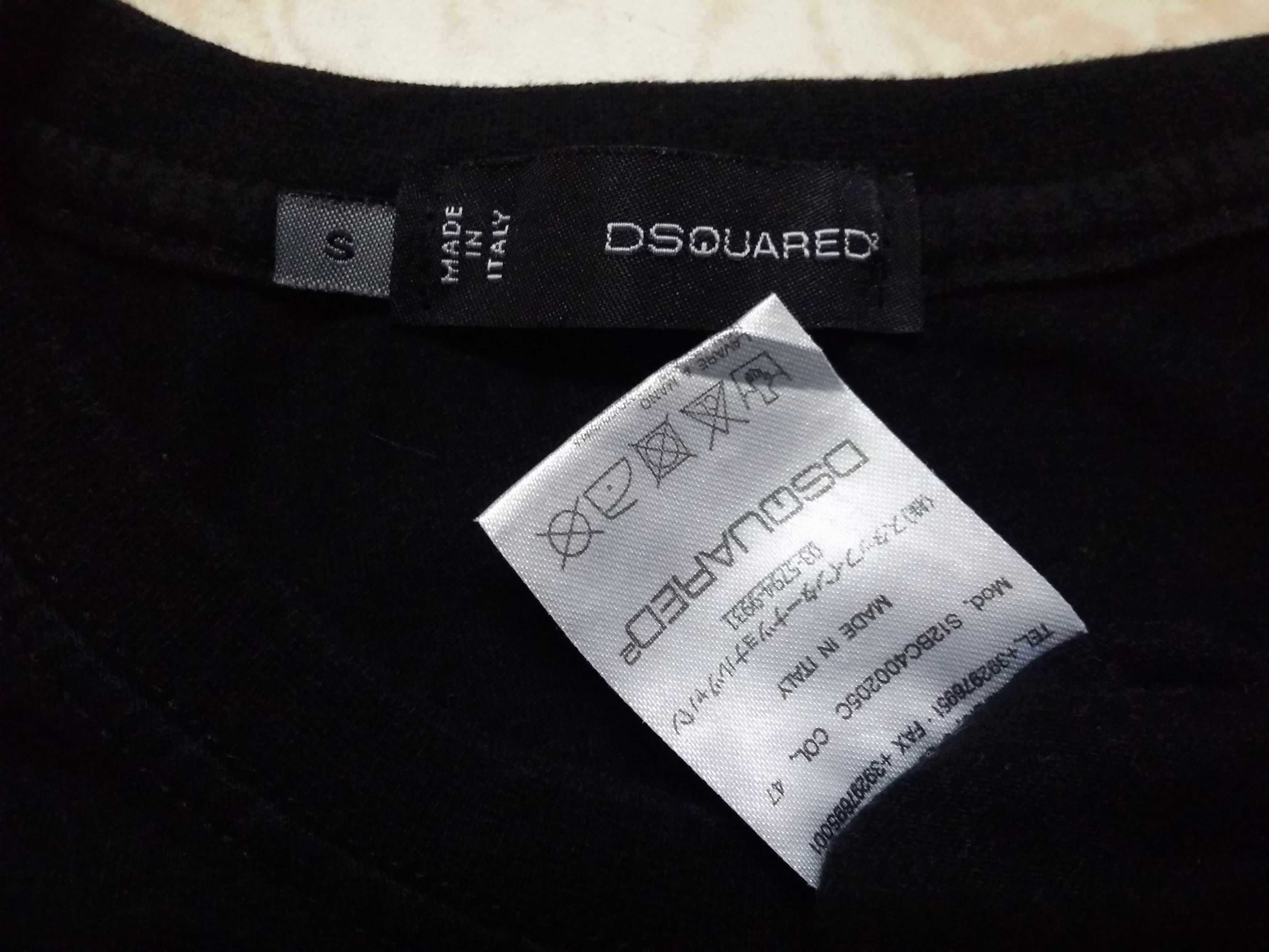 Dsquared2 AUTHENTIC DSQUARED2 TELEPHONE T SHIRT Size US S / EU 44-46 / 1 - 6 Thumbnail