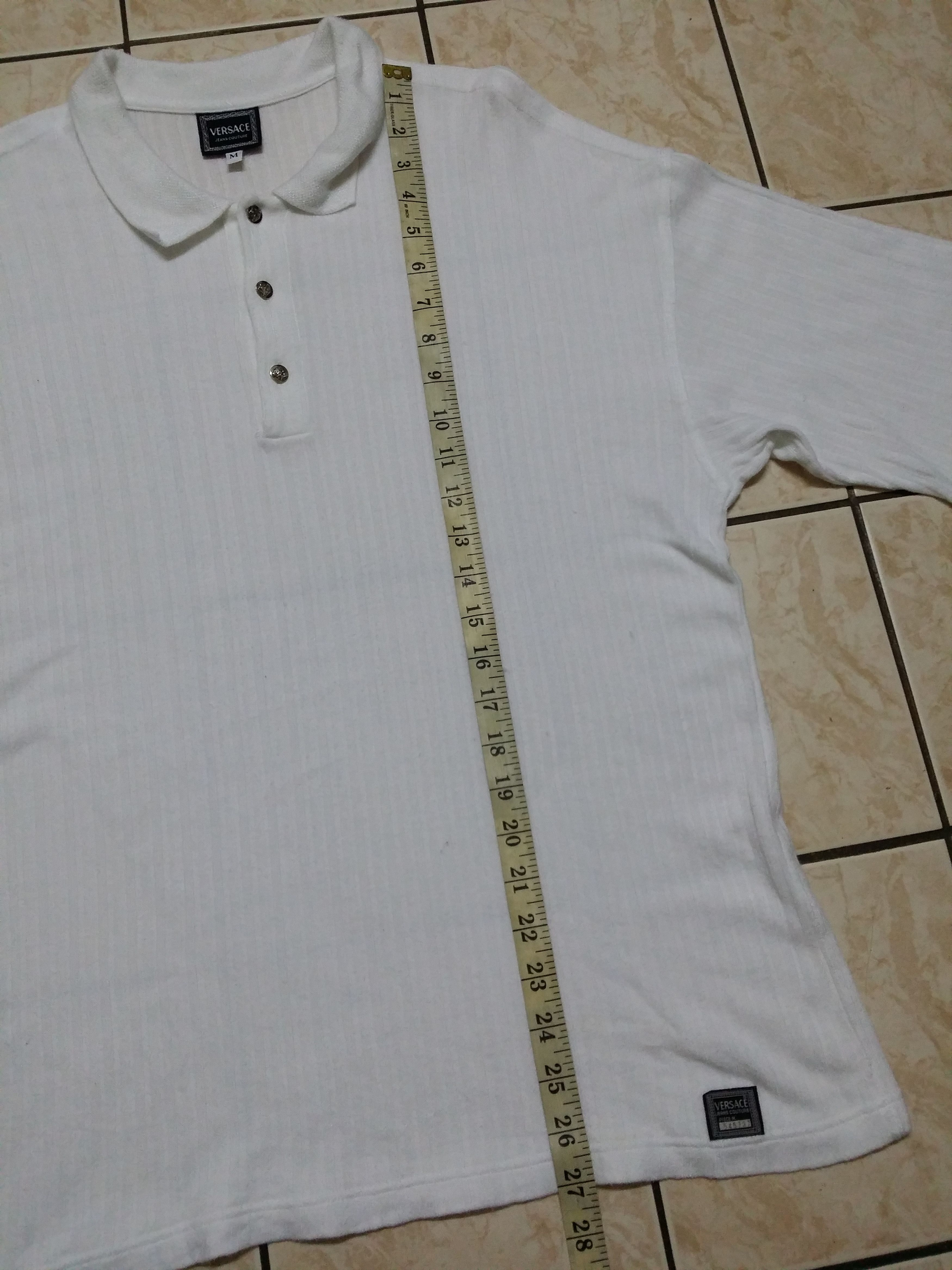 Versace Jeans Couture AUTHENTIC VERSACE JEANS COUTURE POLO VISCOSE/RAYON SHIRT Size US M / EU 48-50 / 2 - 5 Thumbnail