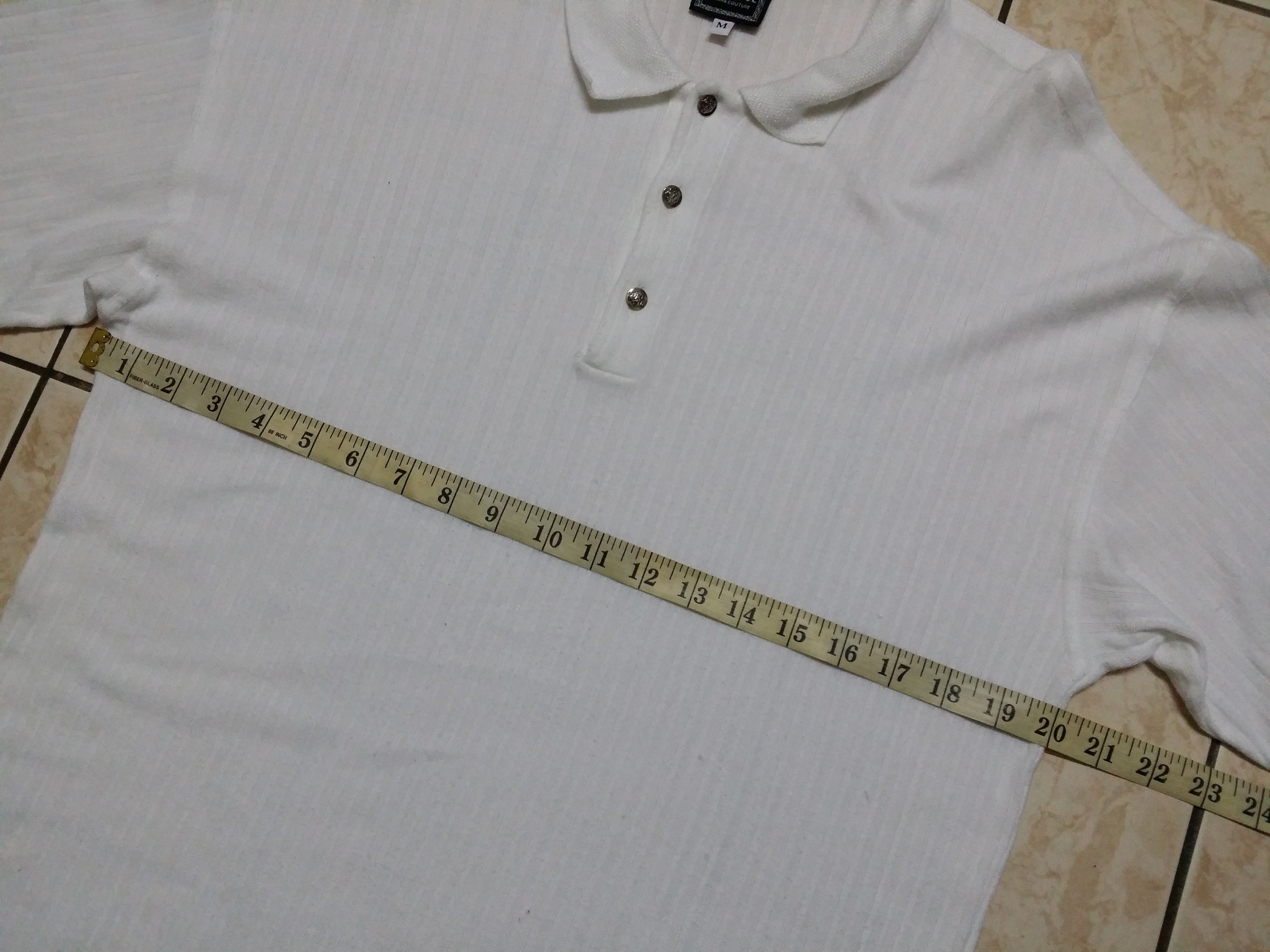 Versace Jeans Couture AUTHENTIC VERSACE JEANS COUTURE POLO VISCOSE/RAYON SHIRT Size US M / EU 48-50 / 2 - 4 Thumbnail