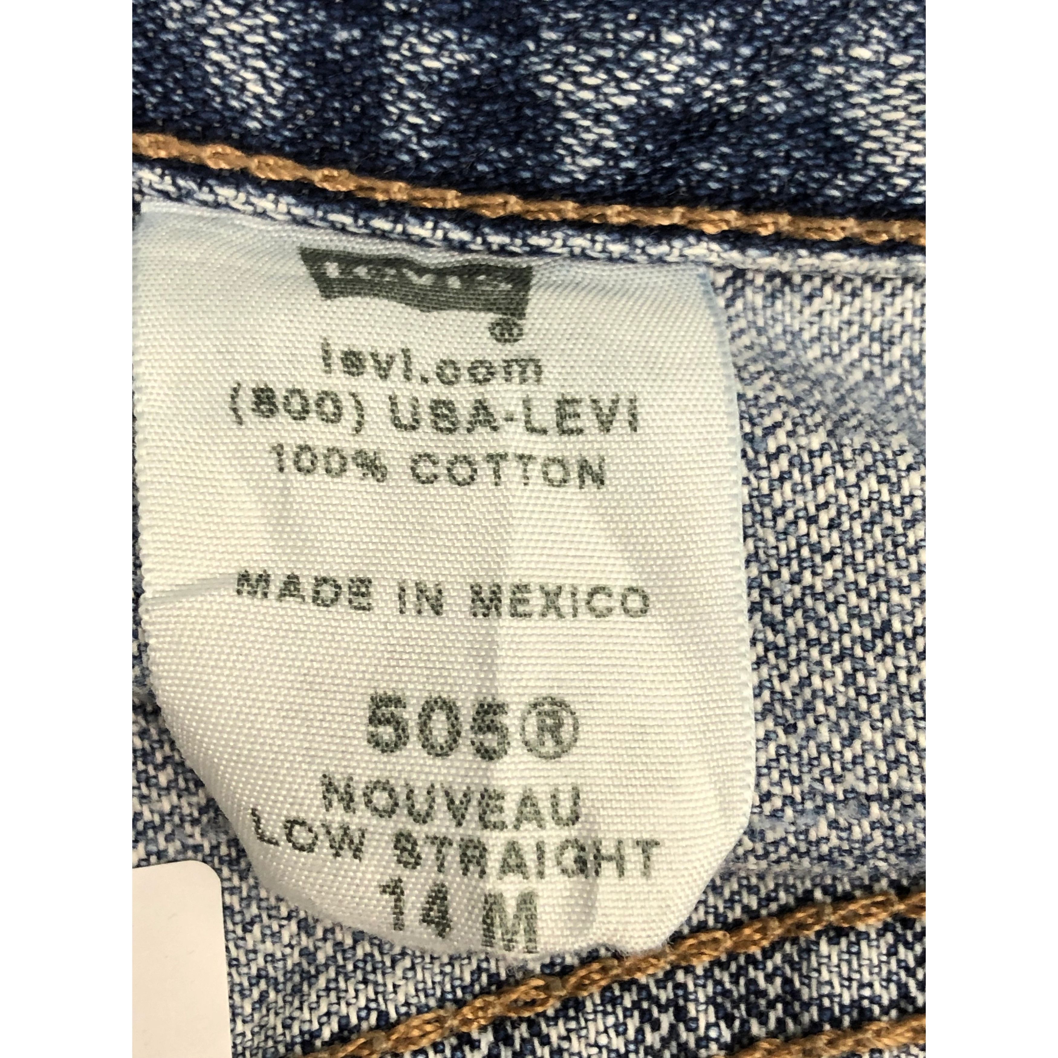 Levi's Vintage Levis 505 Jeans DP0488 Size US 37 - 8 Thumbnail