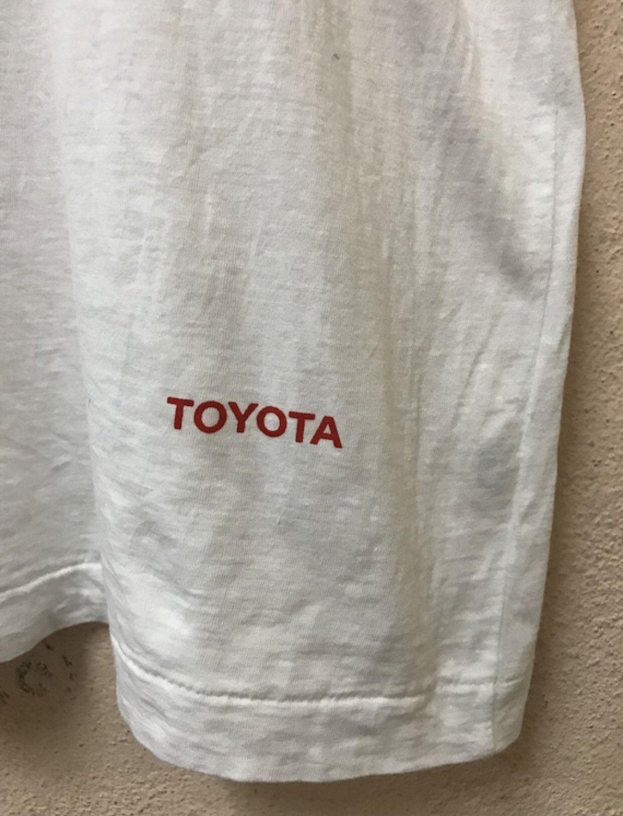 Vintage Vintage 90s Mike Tyson “It’s Super Strong” Tshirt by TOYOTA Size US M / EU 48-50 / 2 - 6 Thumbnail