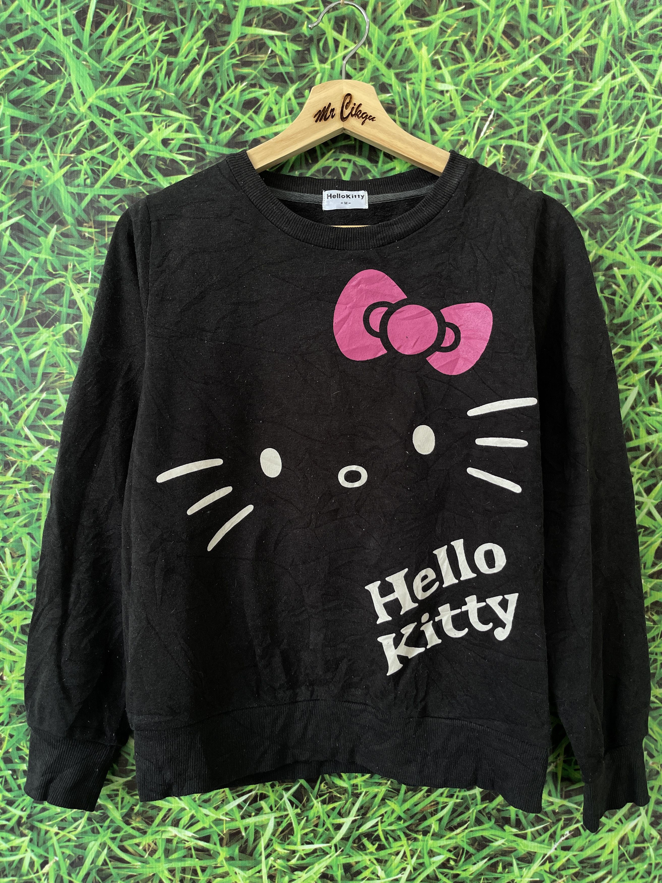 Vintage Hello Kitty Big Logo Sweatshirt (code:KAU)