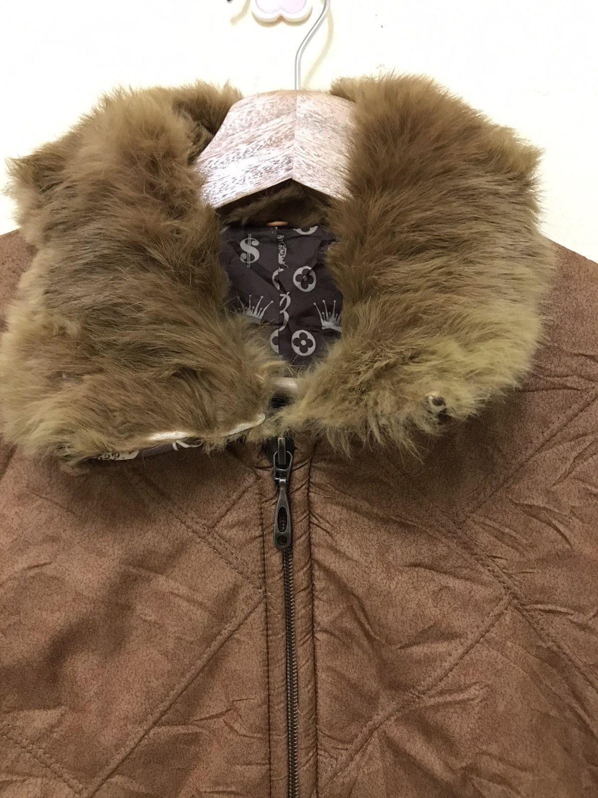 Japanese Brand × Vintage Vintage Japanese Brand Monogram Quilted Jacket Size US M / EU 48-50 / 2 - 6 Thumbnail
