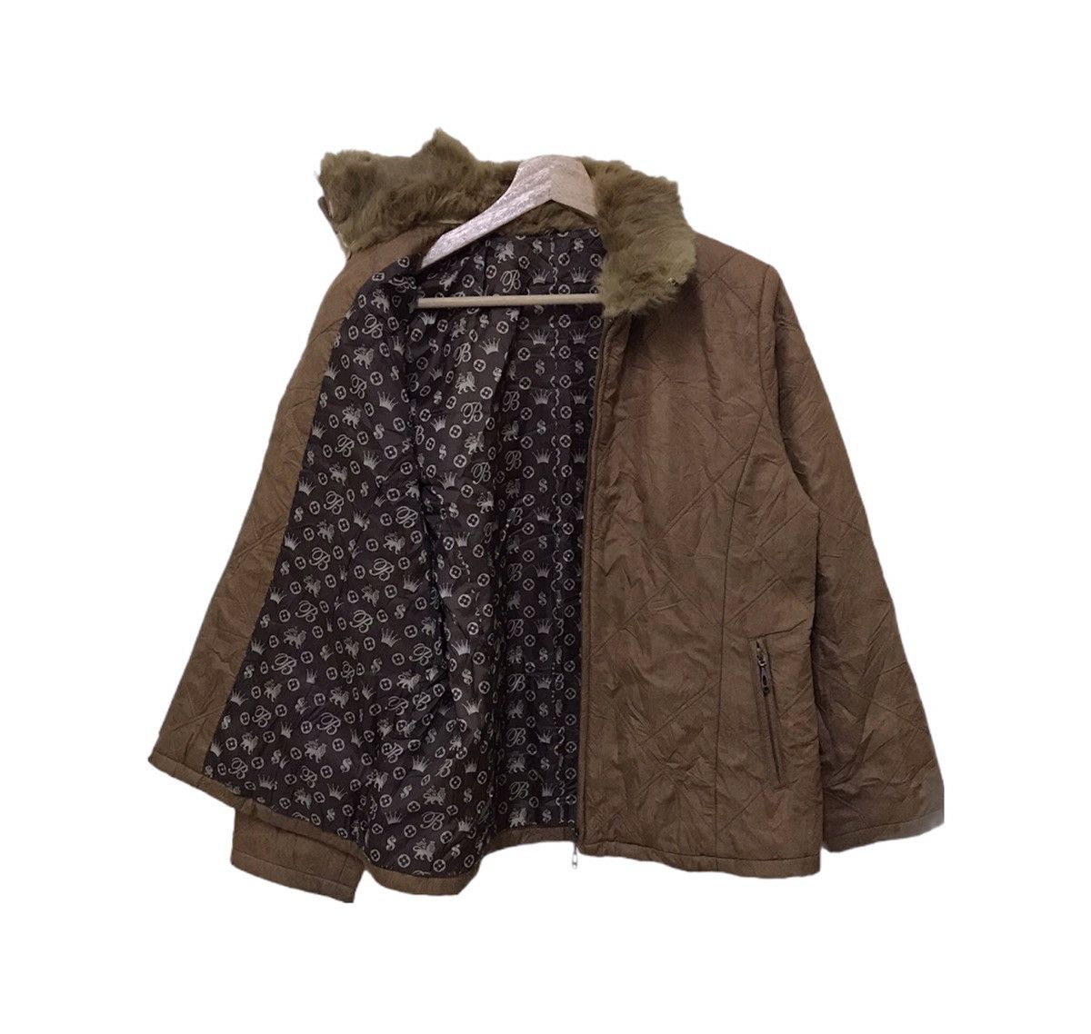 Japanese Brand × Vintage Vintage Japanese Brand Monogram Quilted Jacket Size US M / EU 48-50 / 2 - 2 Thumbnail