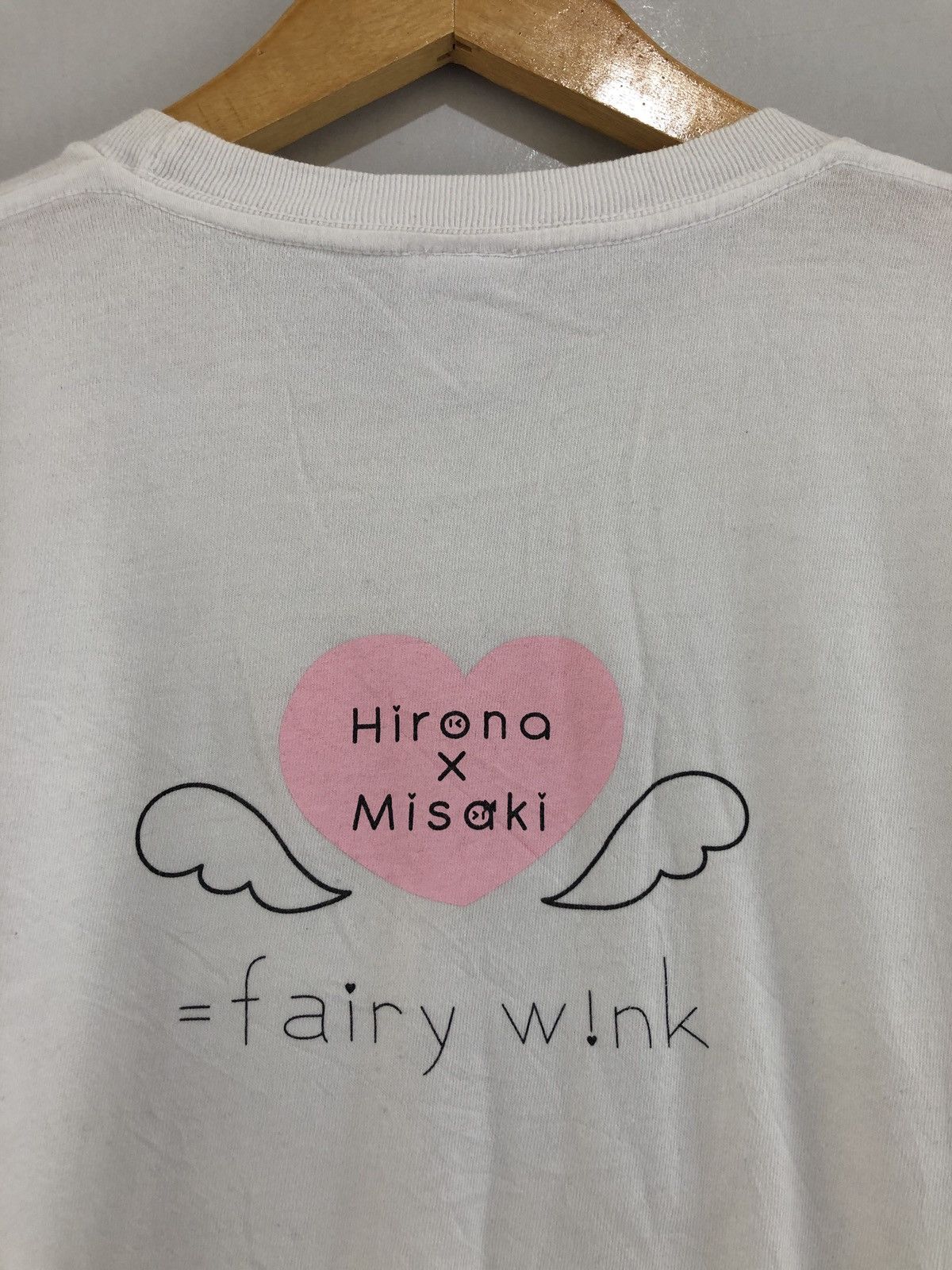 Japanese Brand Fairy Wink Hirona x Misaki AKB48 T-Shirt Size US L / EU 52-54 / 3 - 4 Thumbnail