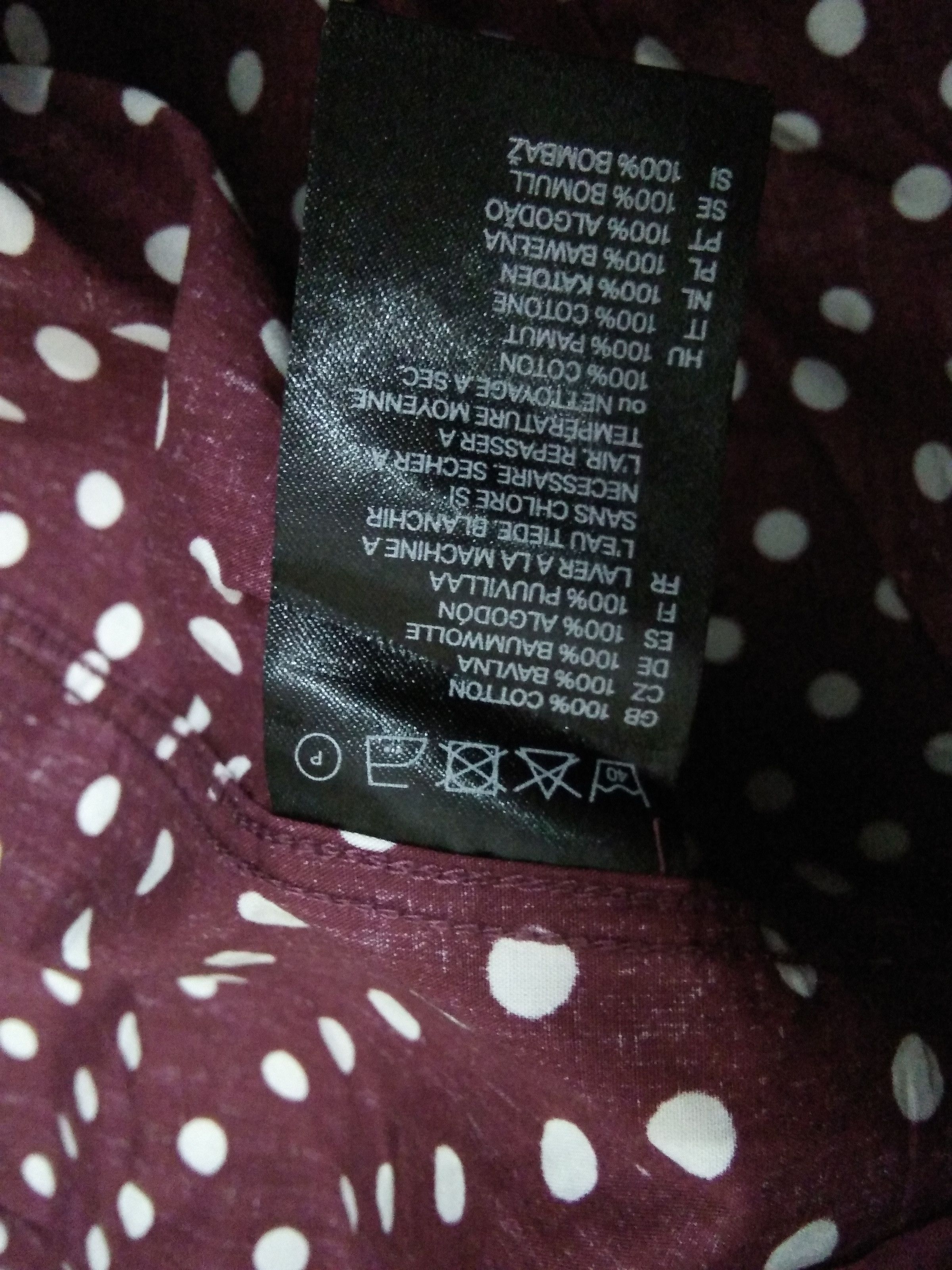 Comme des Garcons 2008 COMME DES GARCONS X H&M SHIRT BUTTON DOWN (A681) Size M / US 6-8 / IT 42-44 - 4 Thumbnail