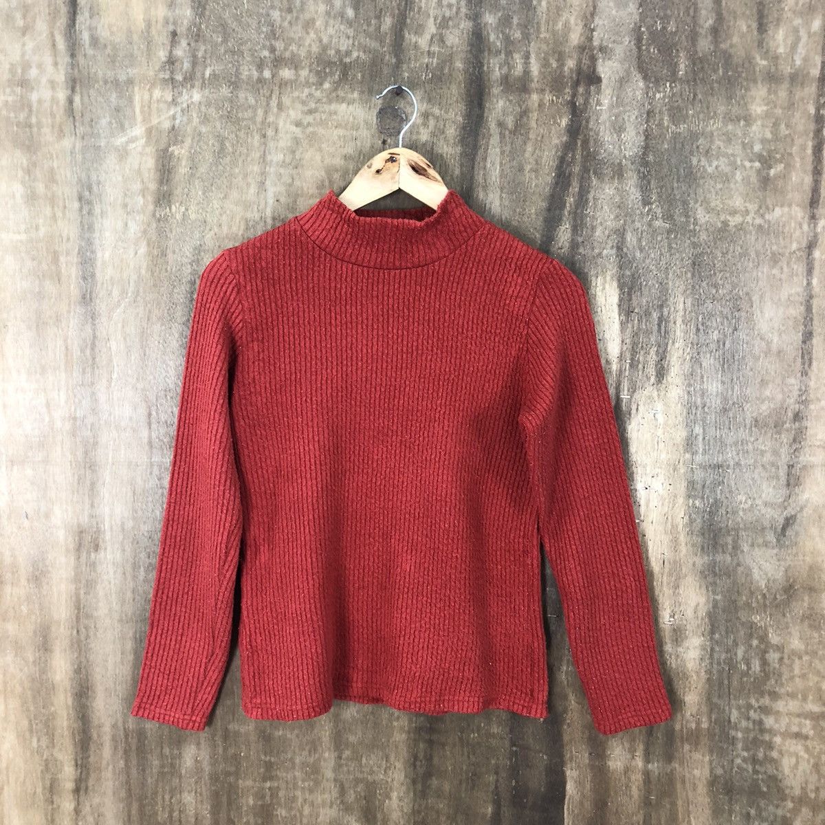Aran Isles Knitwear × Japanese Brand One Way Orange Knitwear #001 Size US XS / EU 42 / 0 - 1 Thumbnail