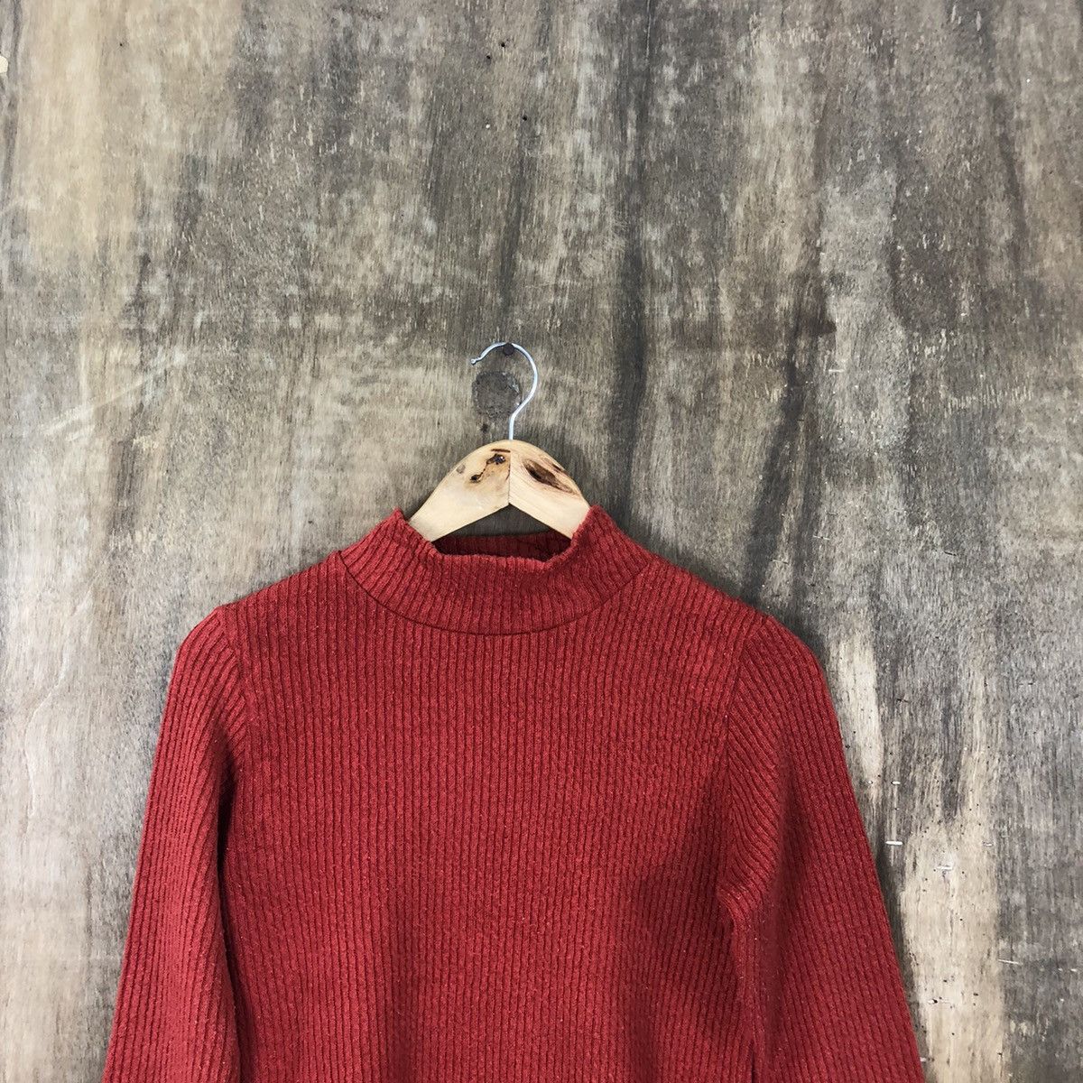 Aran Isles Knitwear × Japanese Brand One Way Orange Knitwear #001 Size US XS / EU 42 / 0 - 2 Thumbnail