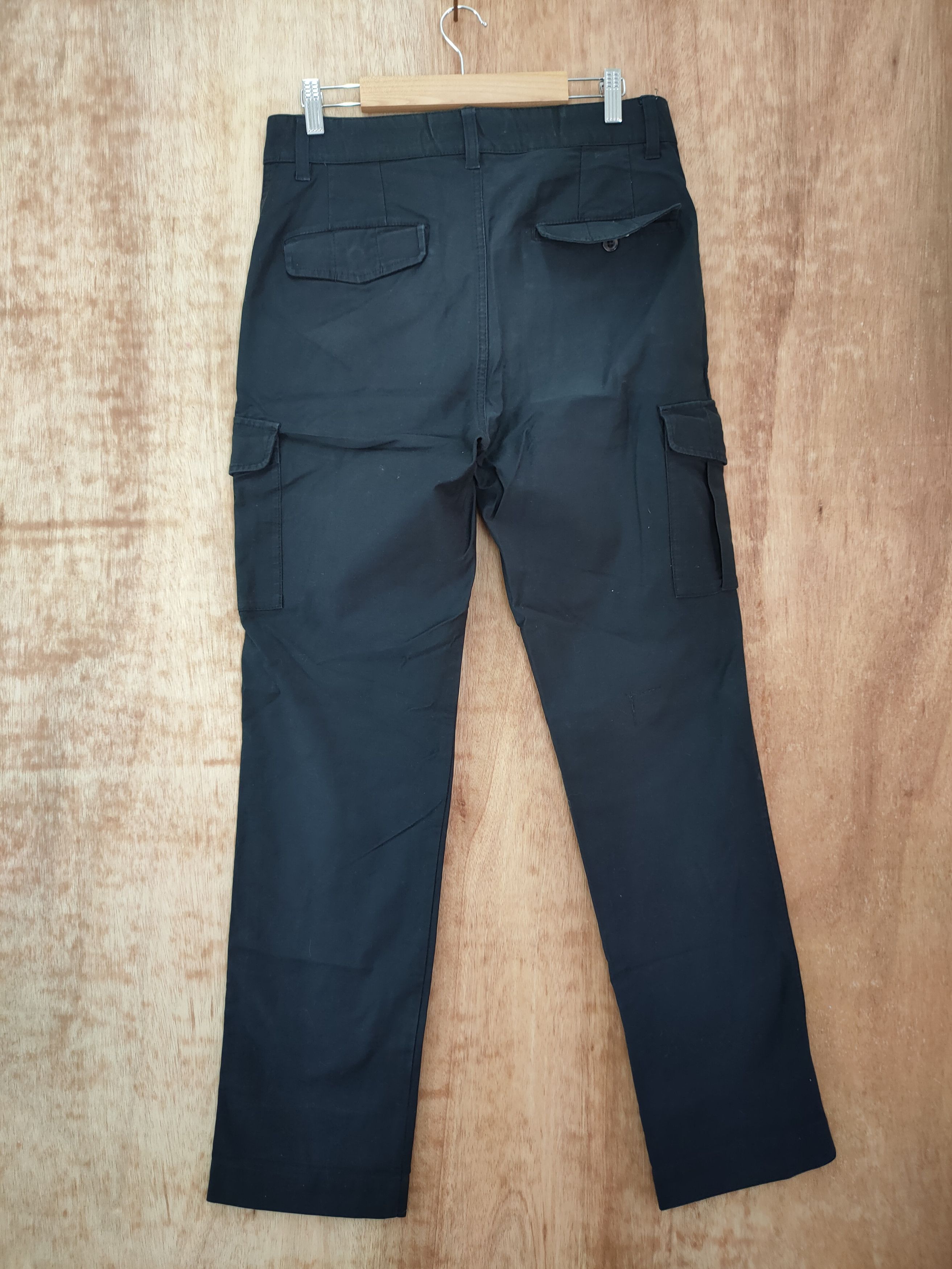 Global Work × Japanese Brand × Vintage DLL Global Work black multi pocket cargo pants #837 Size US 31 - 6 Thumbnail