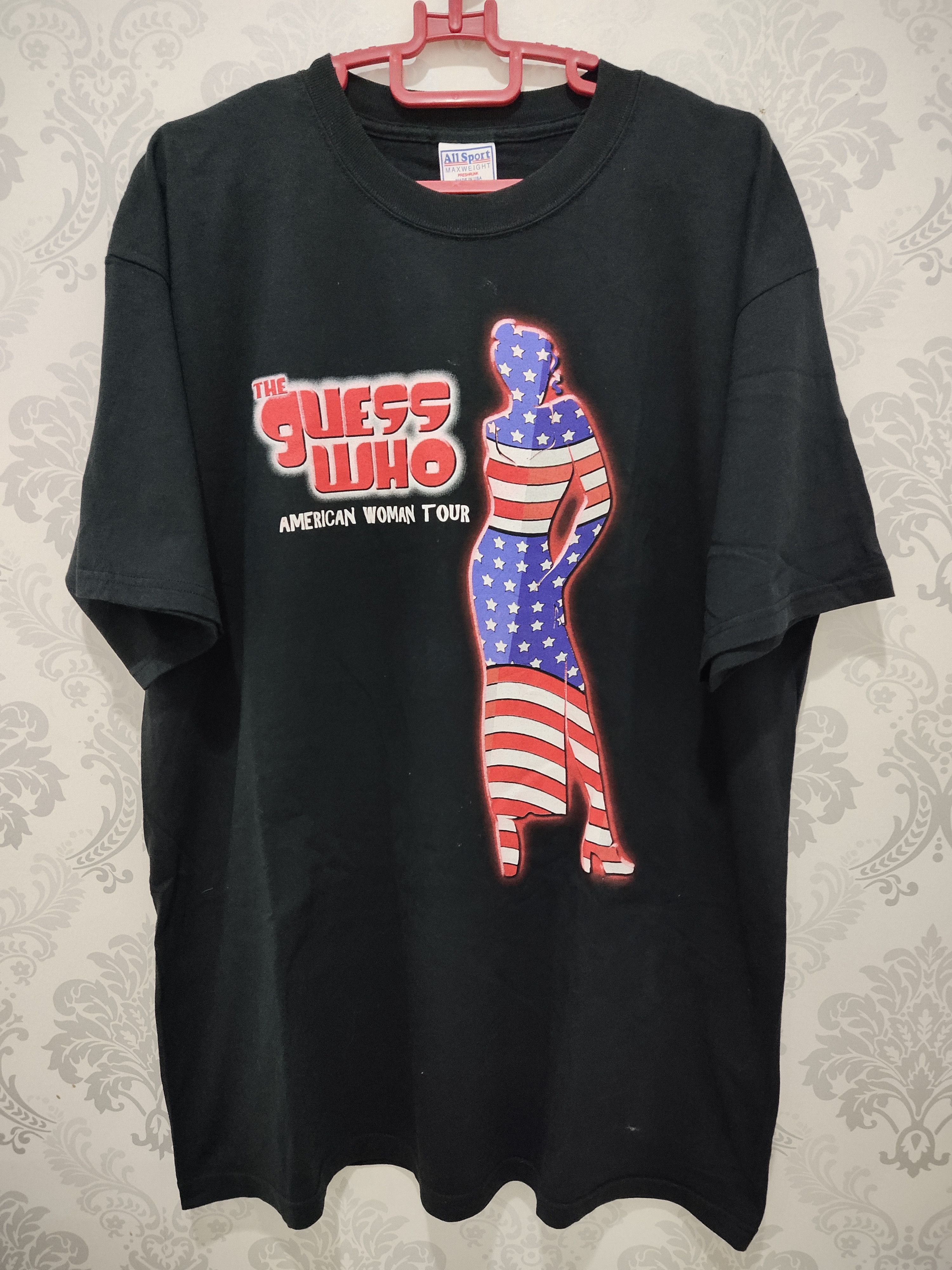 Vintage 90's The Guess Who American Woman Tour T-Shirt