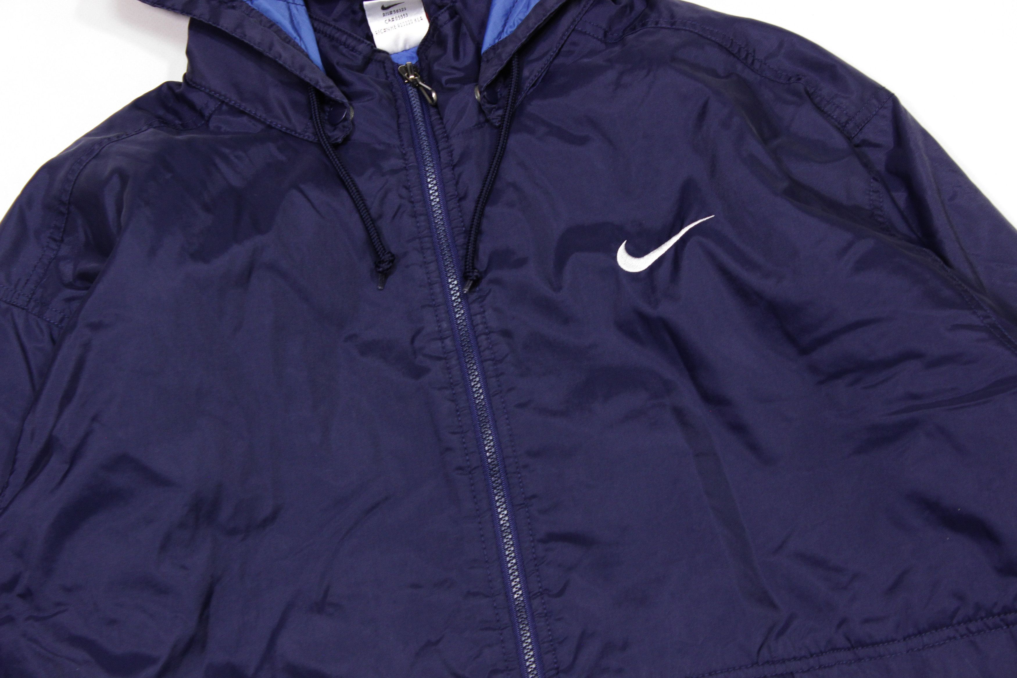 Nike 90S Big Swoosh Nylon Warm Jacket Size US M / EU 48-50 / 2 - 3 Thumbnail